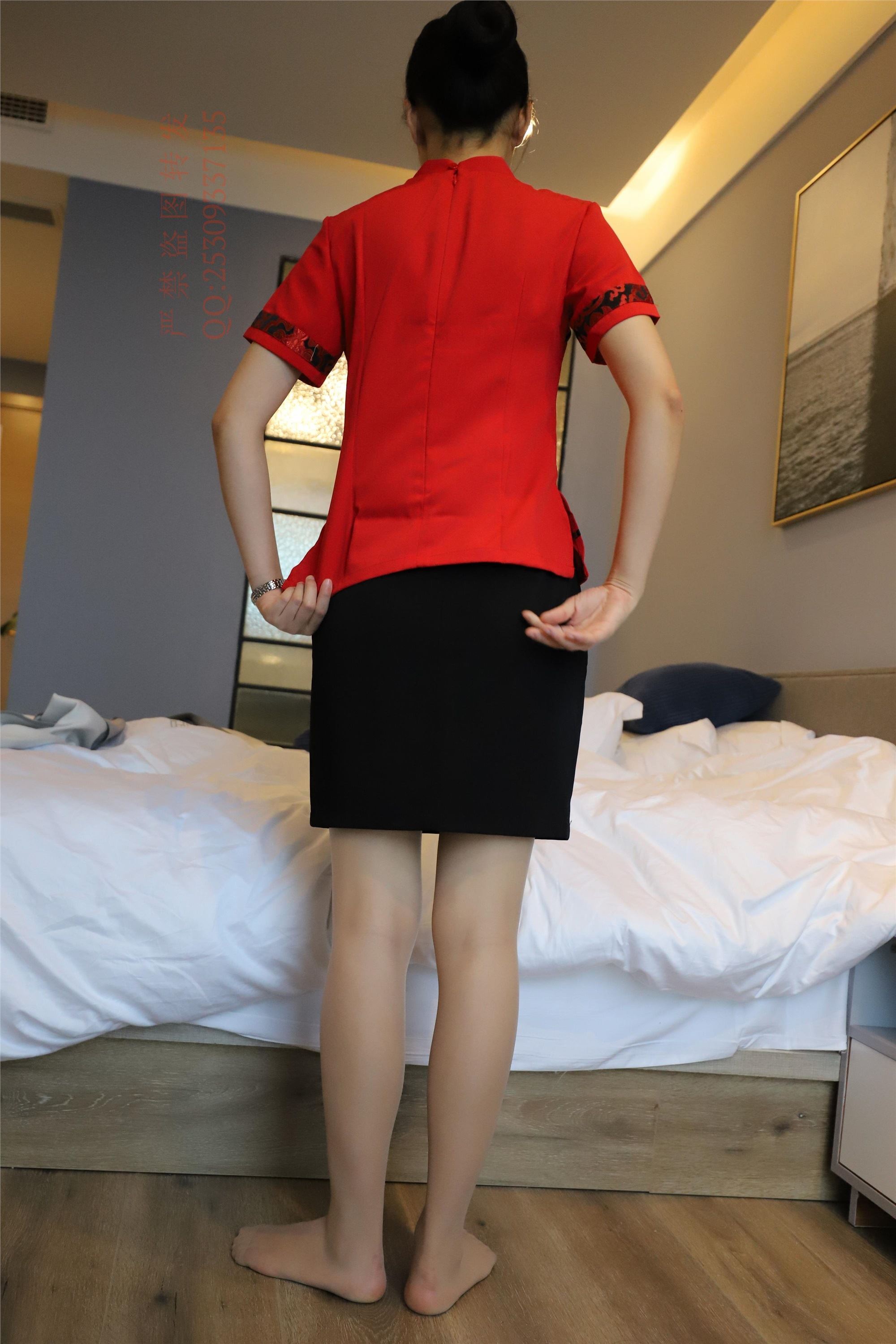 大西瓜套图 2018 7.8月活动模特一服务员zhi服