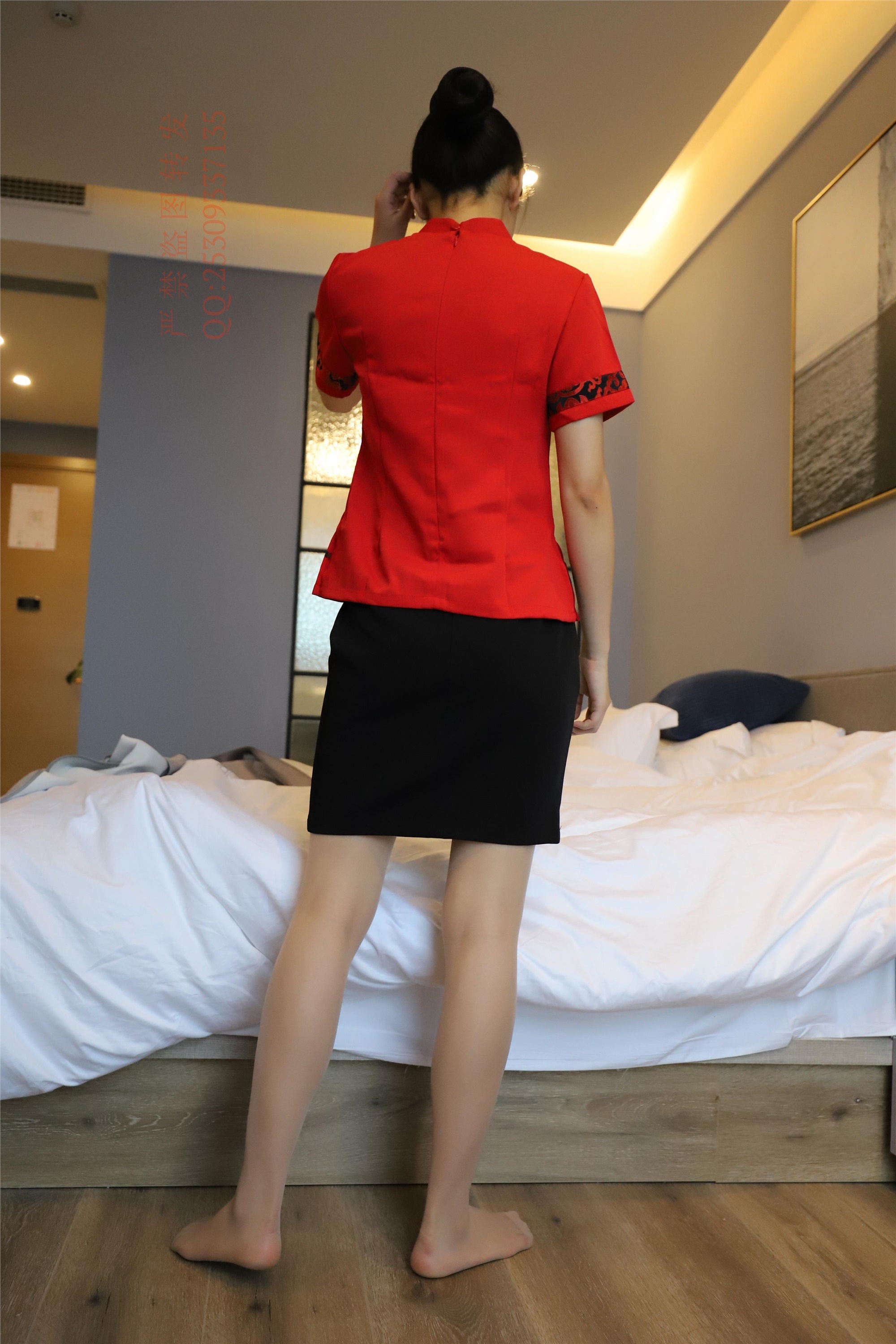 大西瓜套图 2018 7.8月活动模特一服务员zhi服