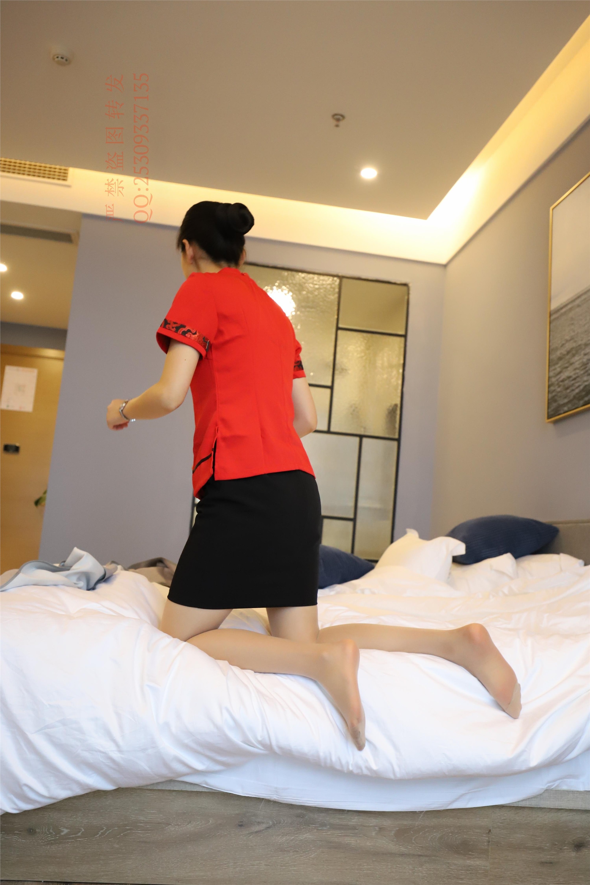 大西瓜套图 2018 7.8月活动模特一服务员zhi服