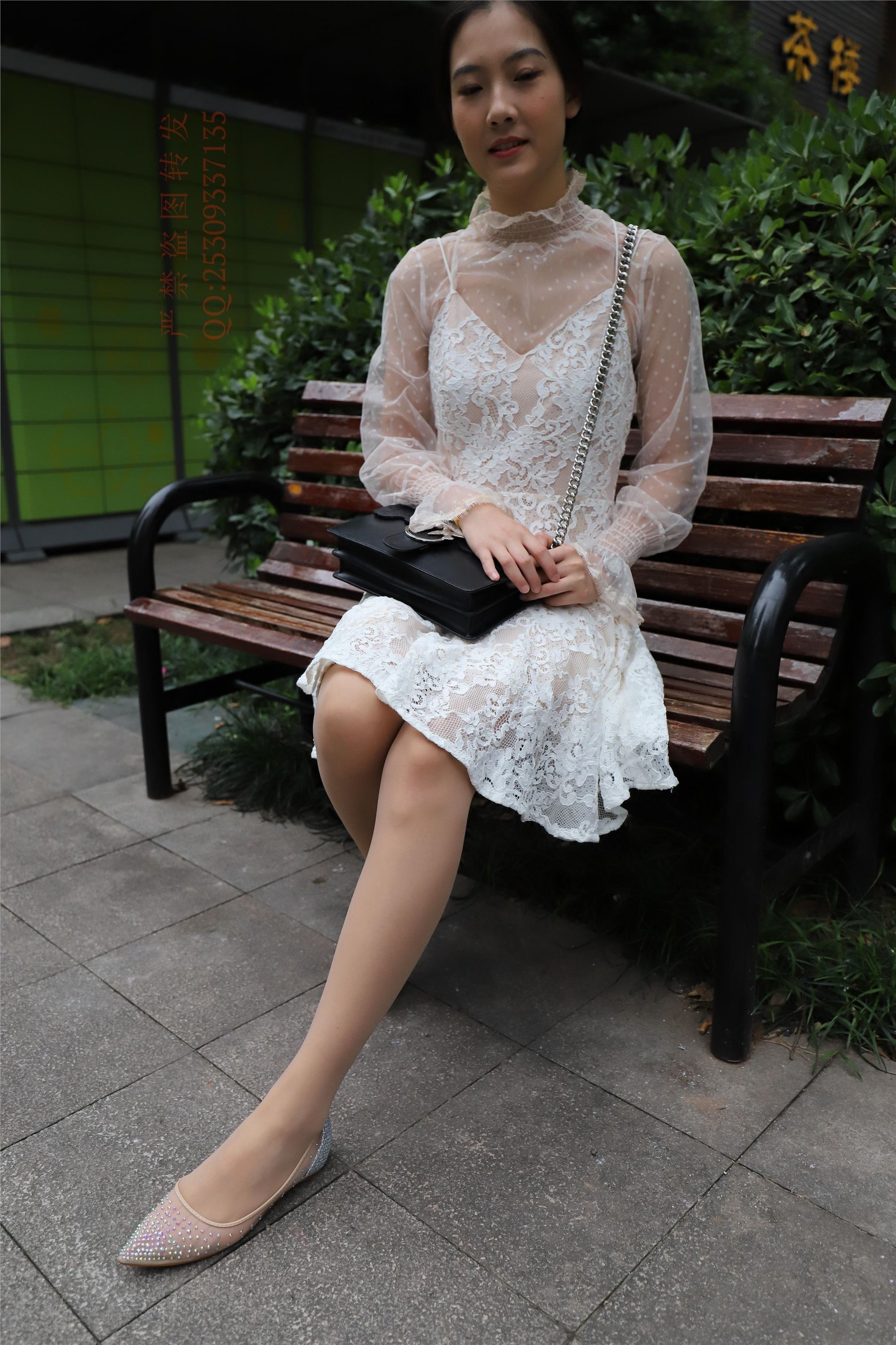 大西瓜套图 2018 7.8月活动模特一服务员户外肉si1