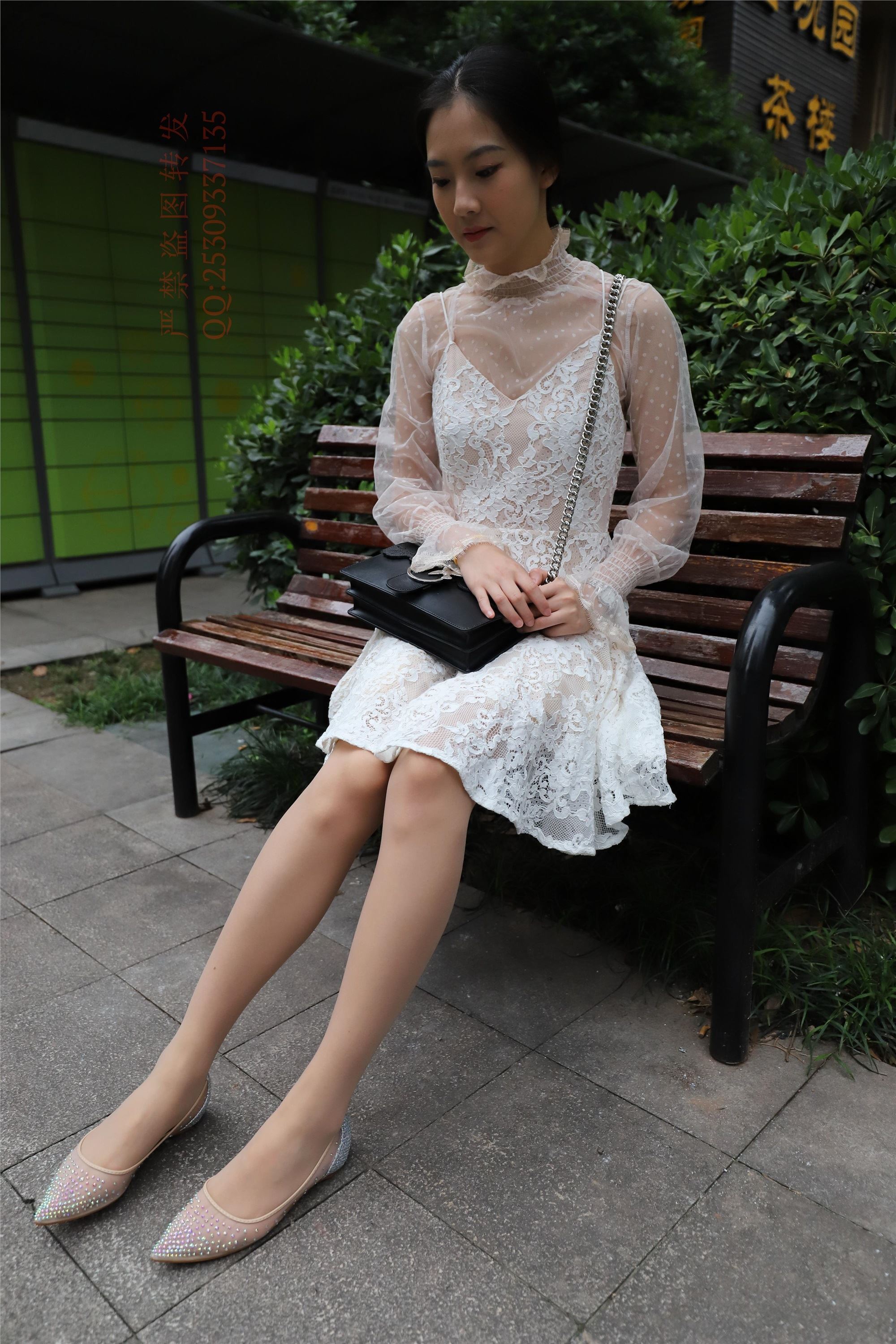 大西瓜套图 2018 7.8月活动模特一服务员户外肉si1