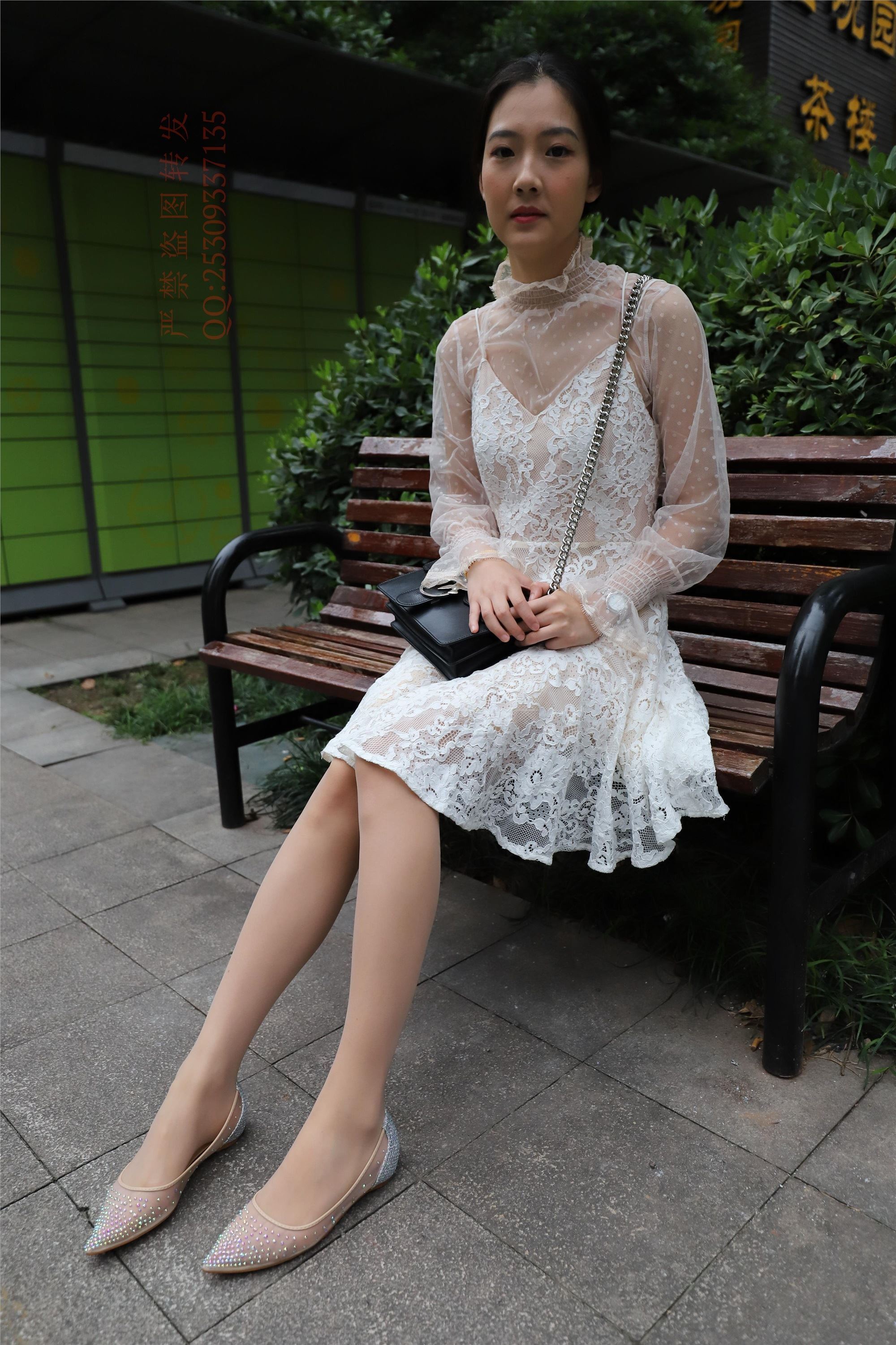 大西瓜套图 2018 7.8月活动模特一服务员户外肉si1