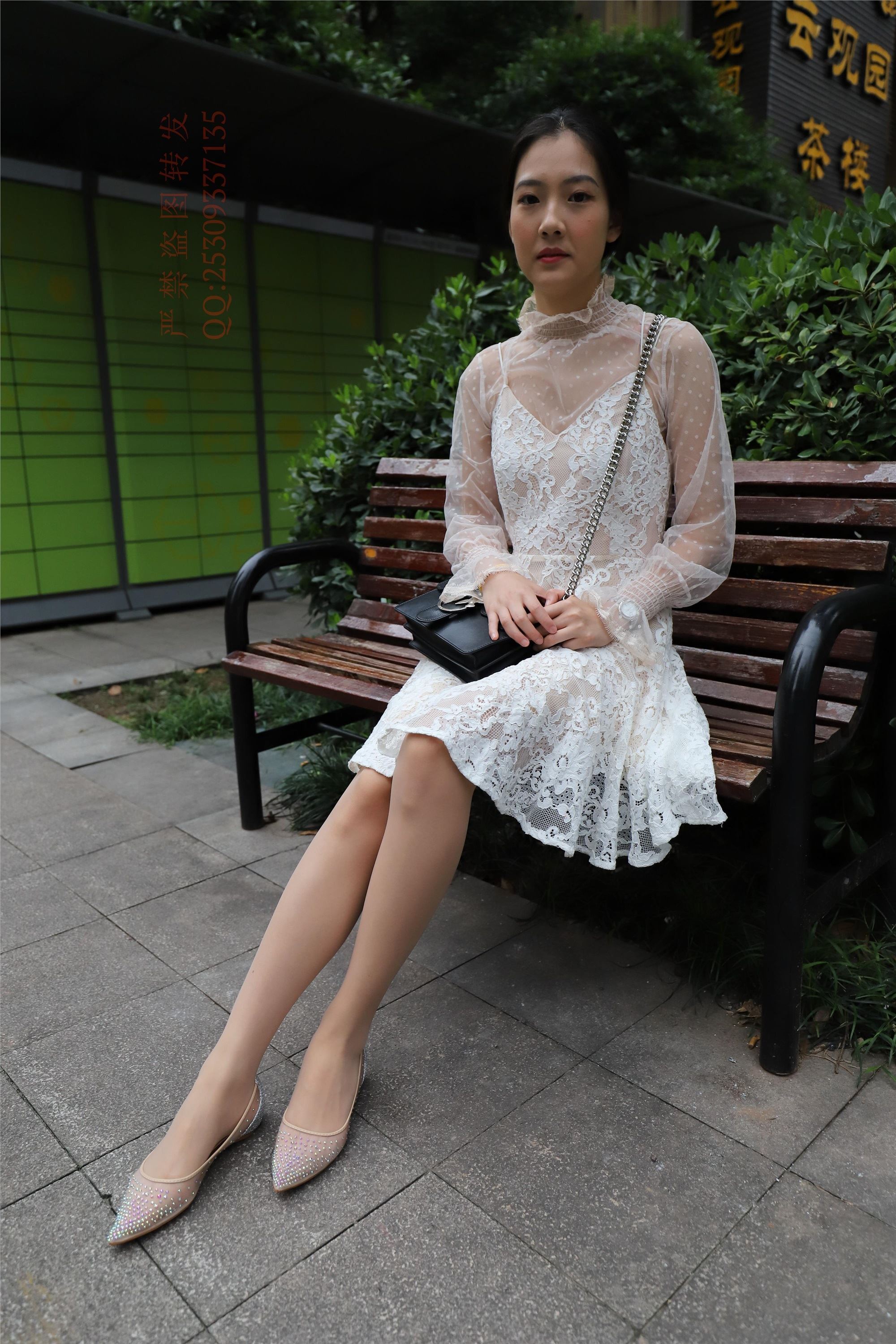 大西瓜套图 2018 7.8月活动模特一服务员户外肉si1