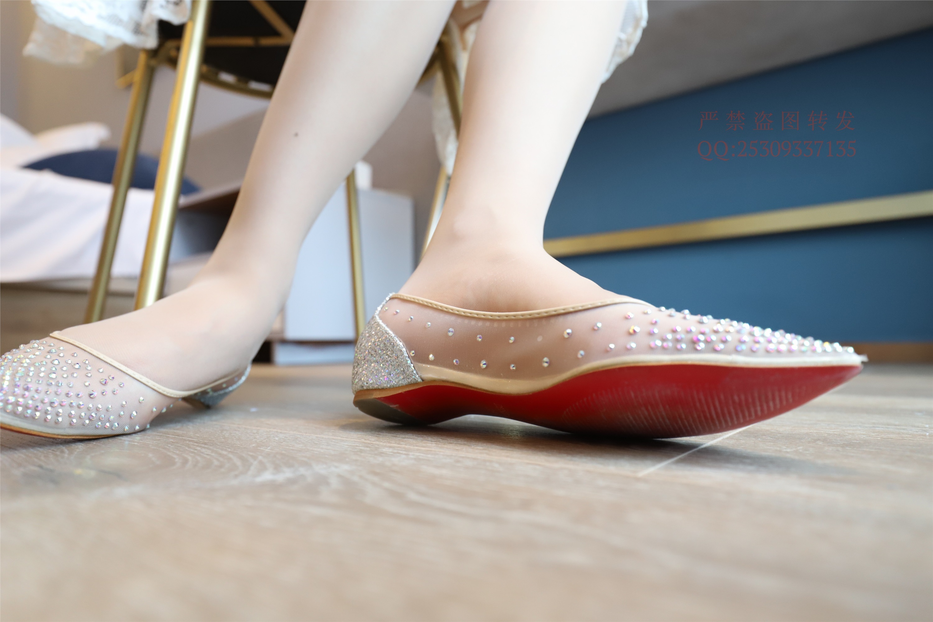 大西瓜套图 2018 7.8月活动模特一服务员户外肉si1