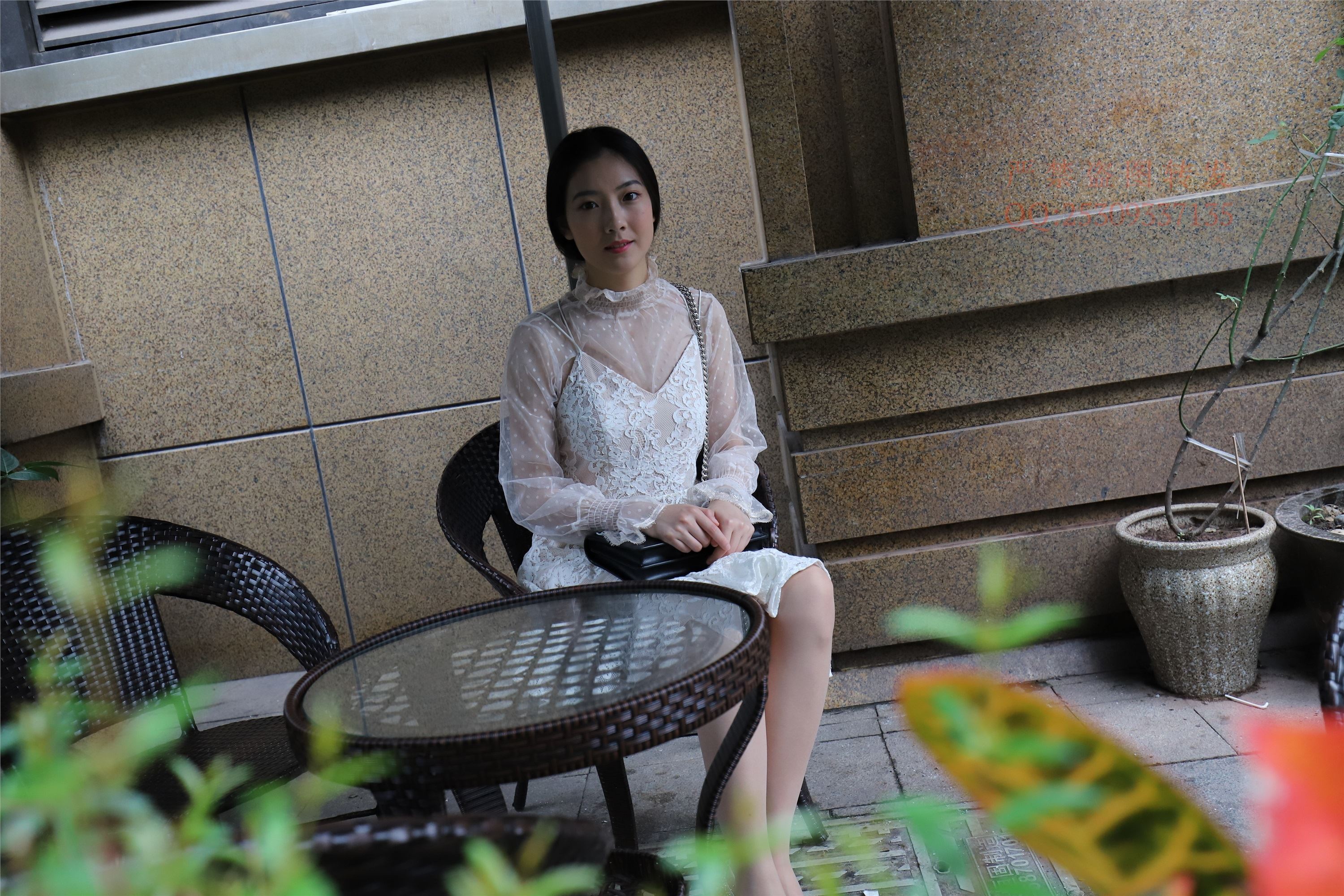 大西瓜套图 2018 7.8月活动模特一服务员户外肉si2