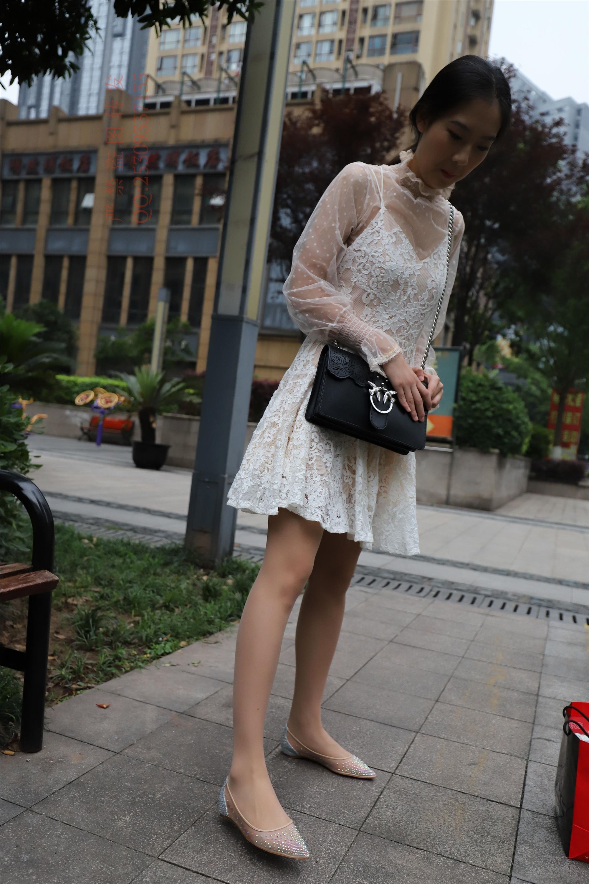 大西瓜套图 2018 7.8月活动模特一服务员户外肉si2