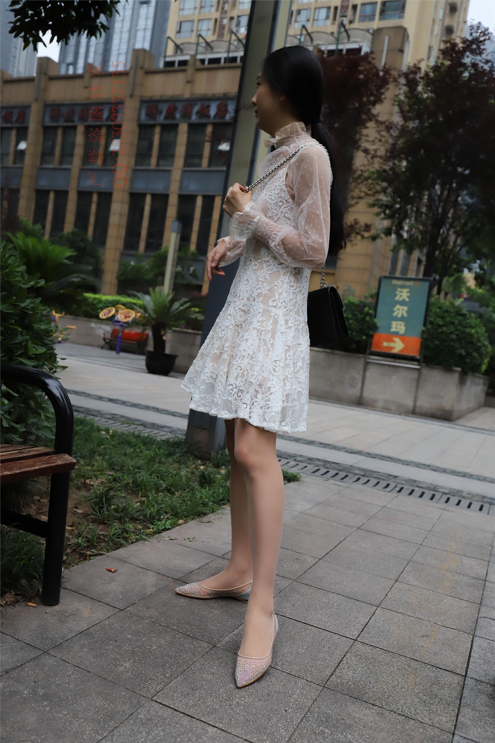 大西瓜套图 2018 7.8月活动模特一服务员户外肉si2