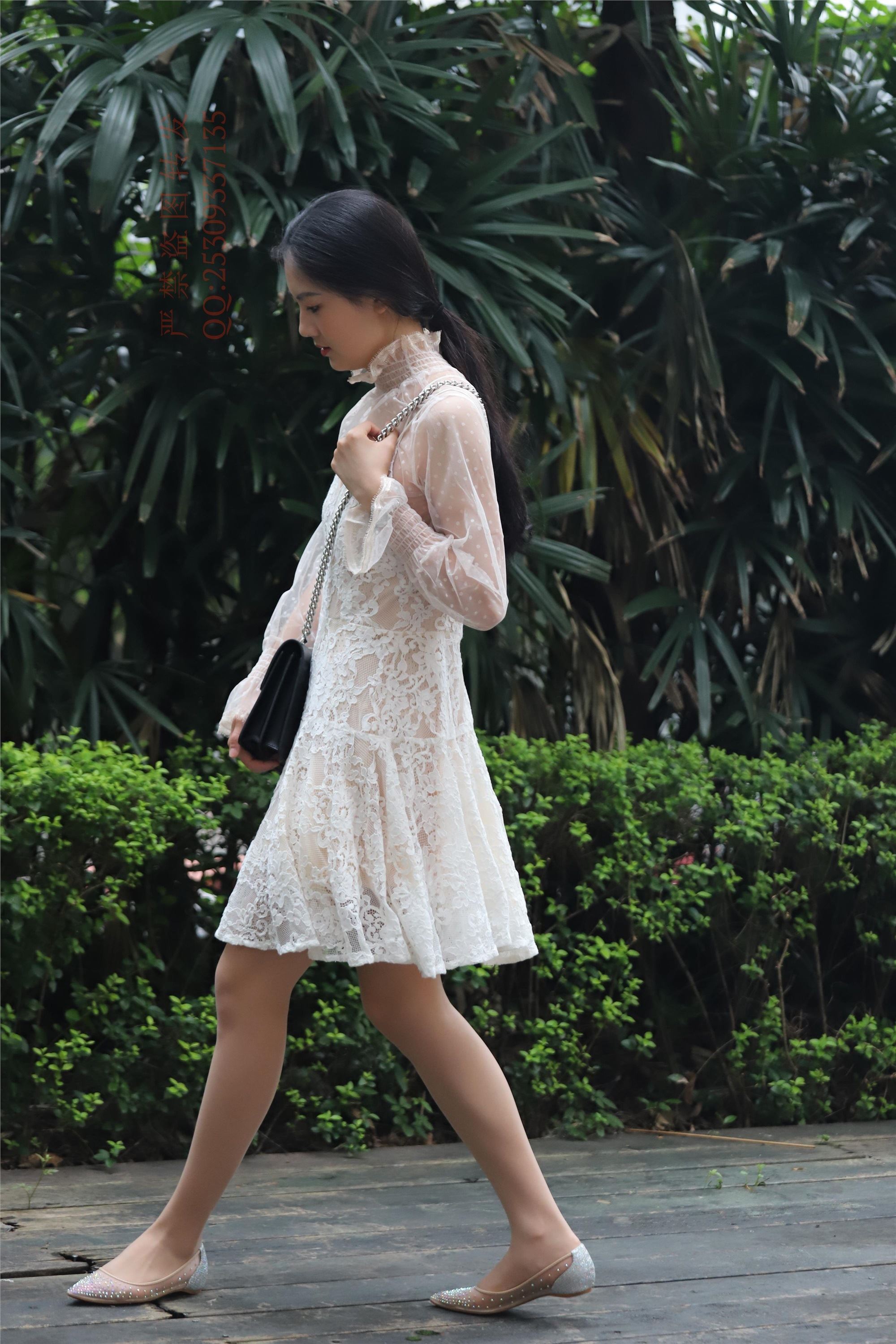 大西瓜套图 2018 7.8月活动模特一服务员户外肉si2