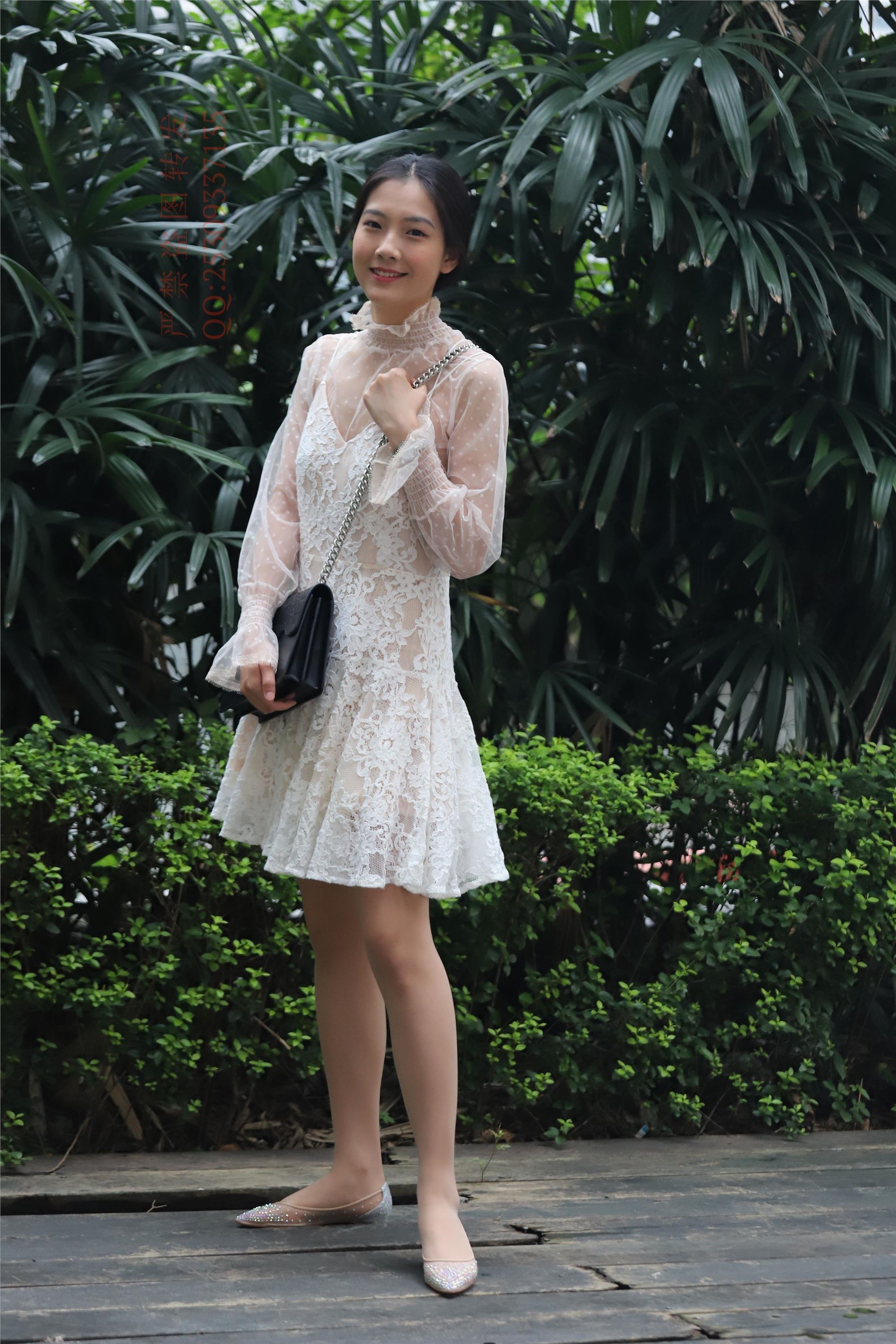 大西瓜套图 2018 7.8月活动模特一服务员户外肉si2