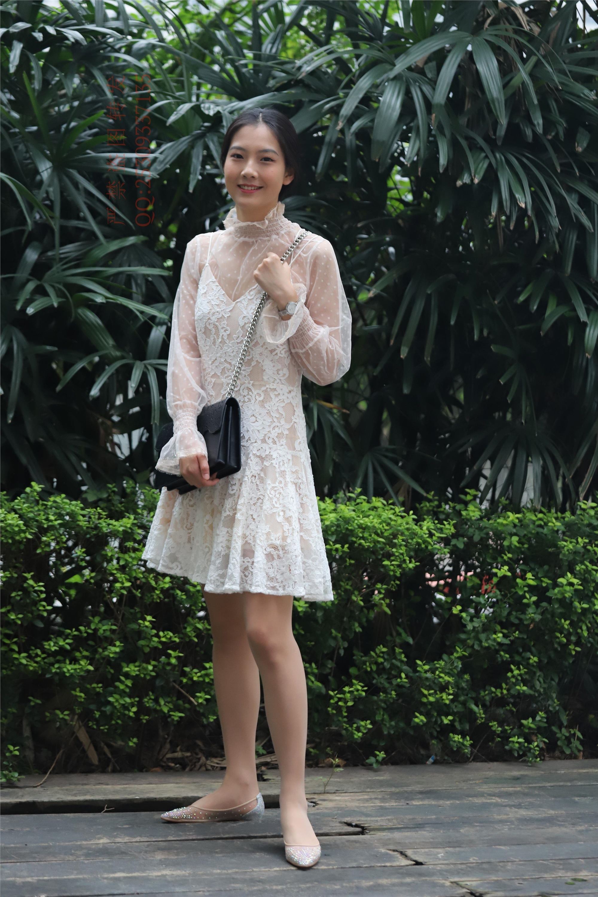 大西瓜套图 2018 7.8月活动模特一服务员户外肉si2