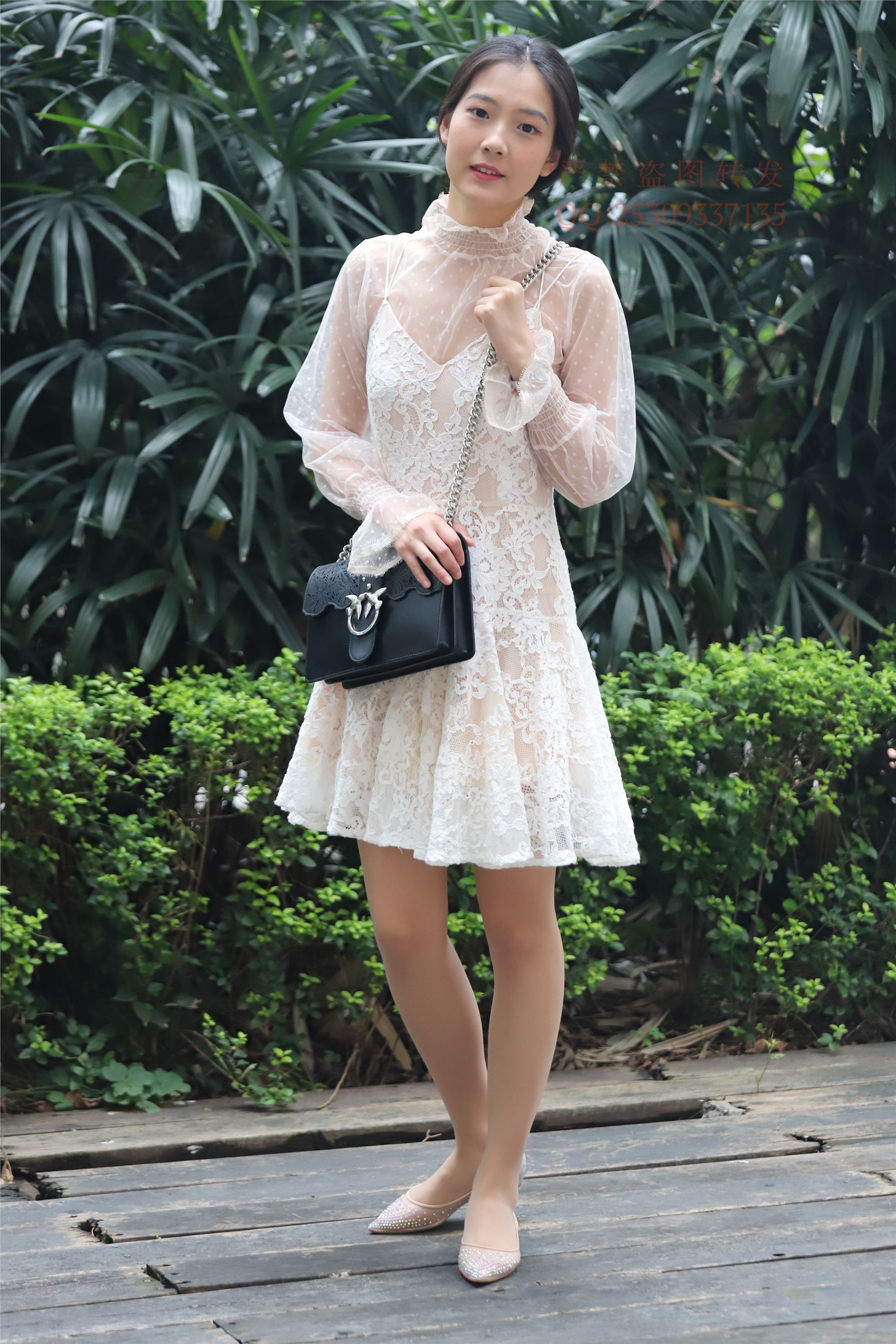 大西瓜套图 2018 7.8月活动模特一服务员户外肉si2