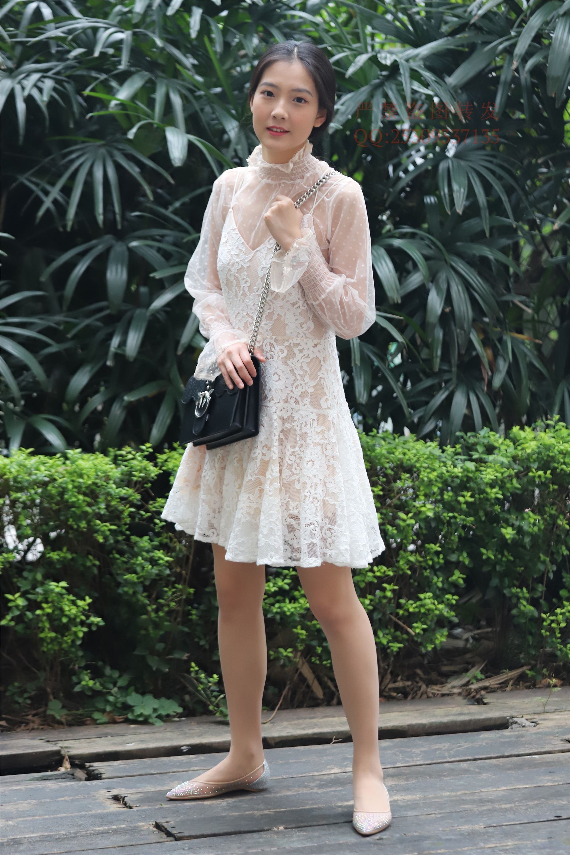 大西瓜套图 2018 7.8月活动模特一服务员户外肉si2