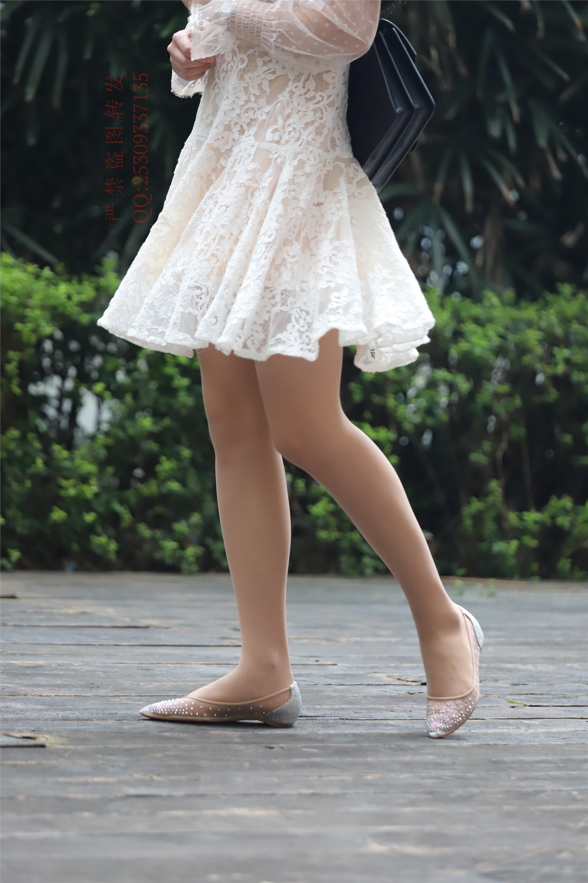 大西瓜套图 2018 7.8月活动模特一服务员户外肉si2