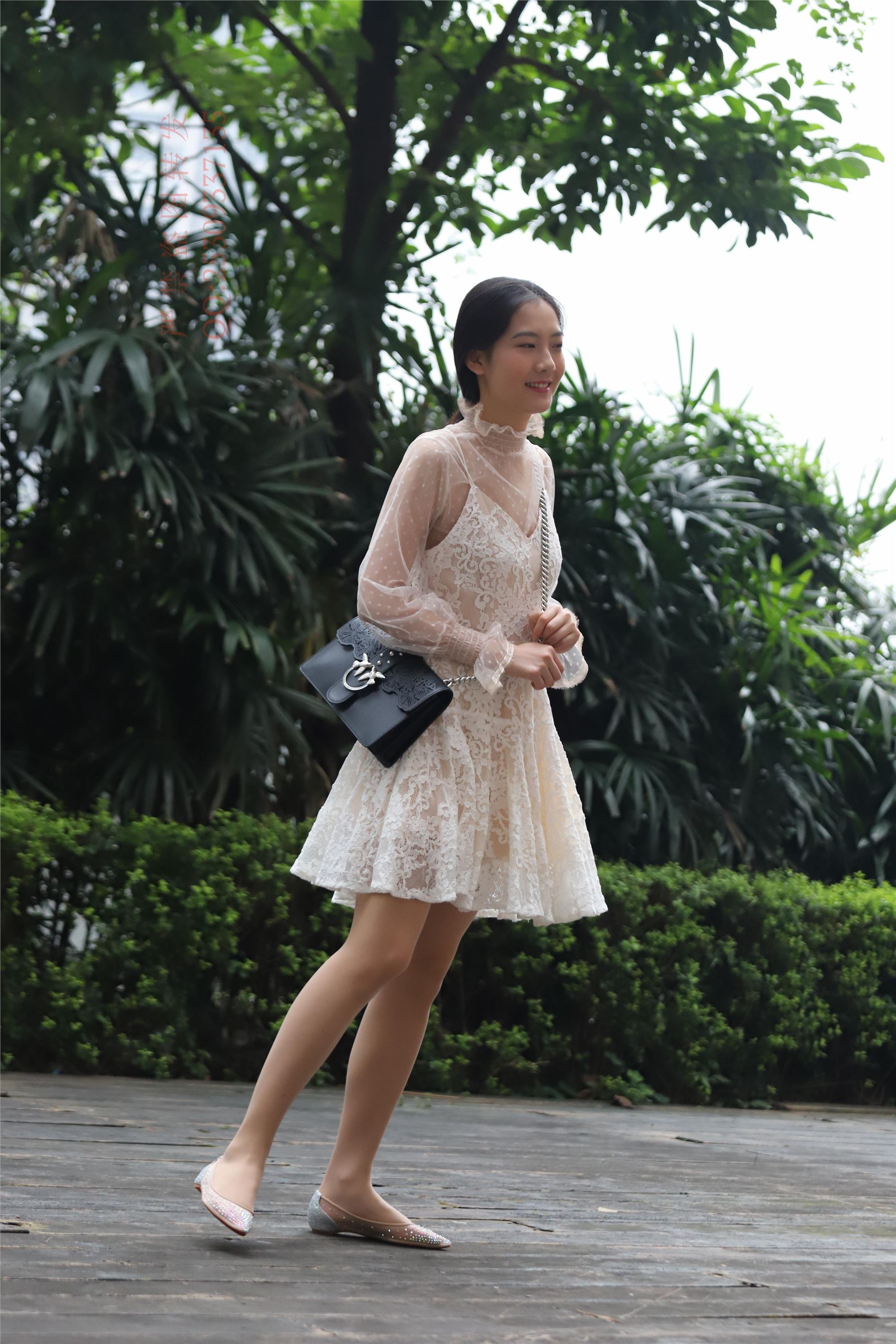 大西瓜套图 2018 7.8月活动模特一服务员户外肉si2