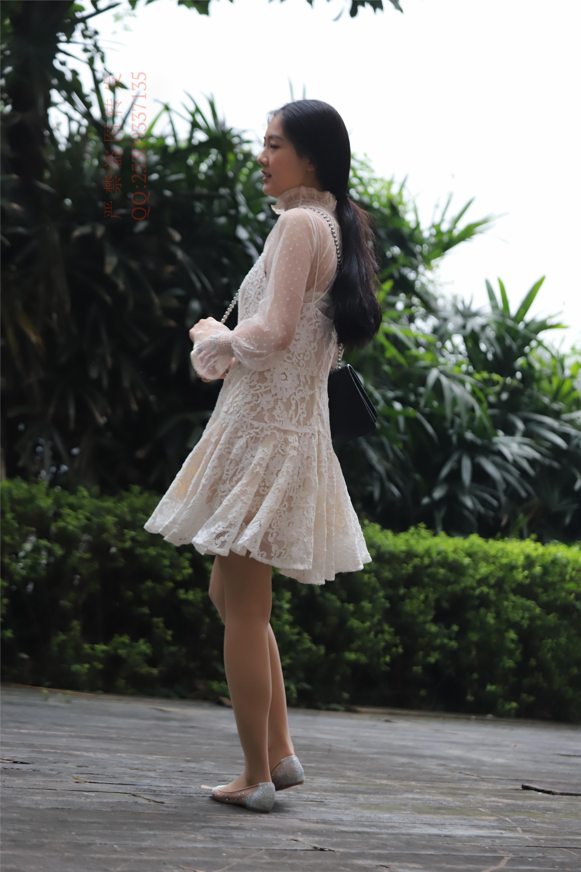 大西瓜套图 2018 7.8月活动模特一服务员户外肉si2