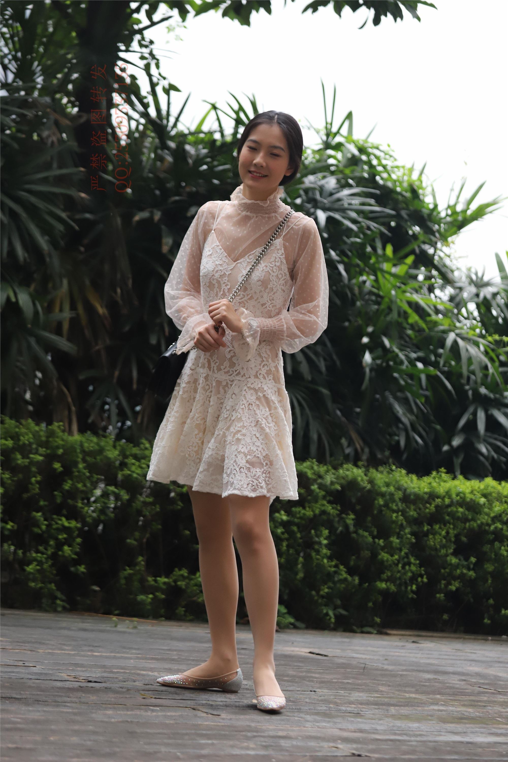 大西瓜套图 2018 7.8月活动模特一服务员户外肉si2