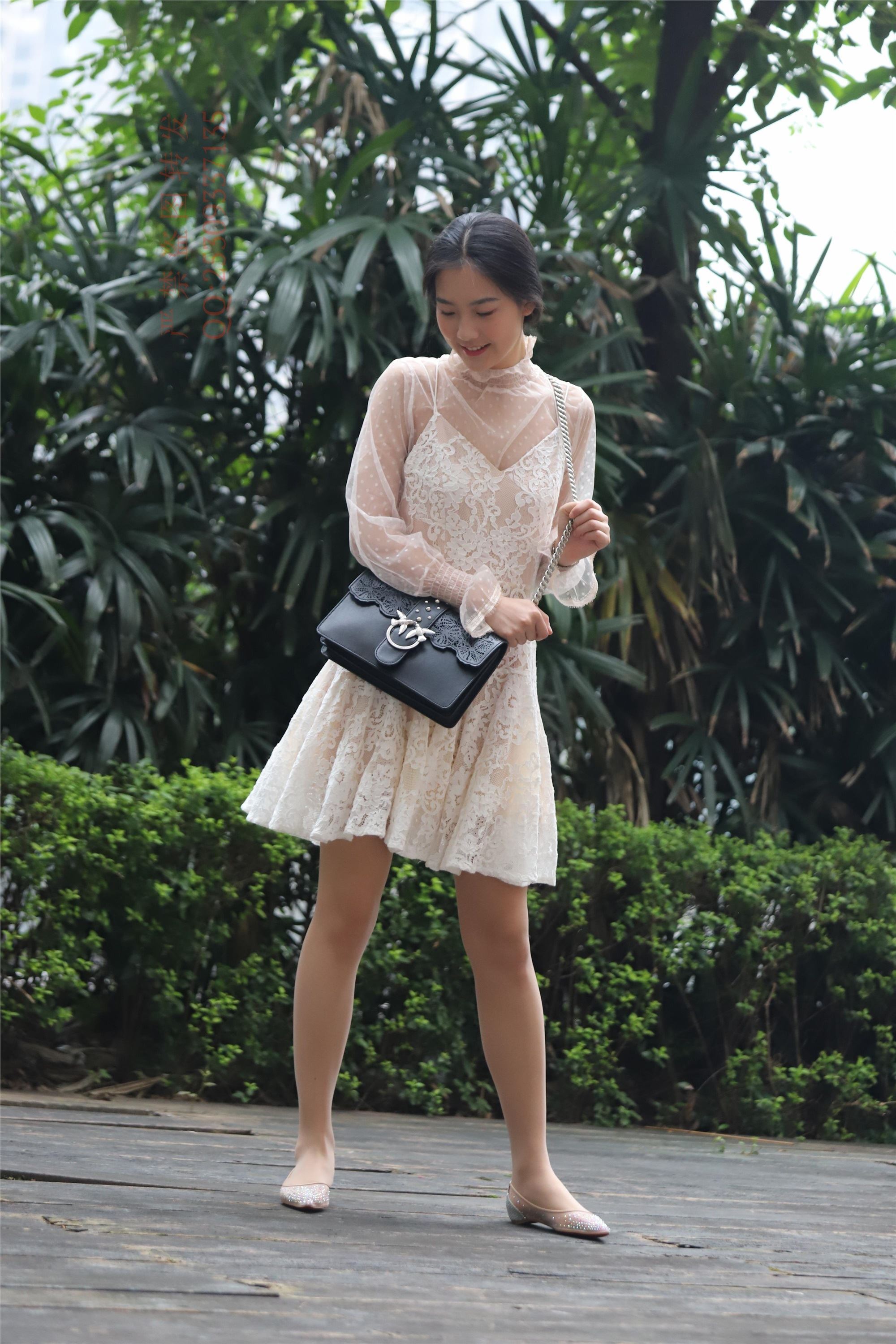 大西瓜套图 2018 7.8月活动模特一服务员户外肉si2