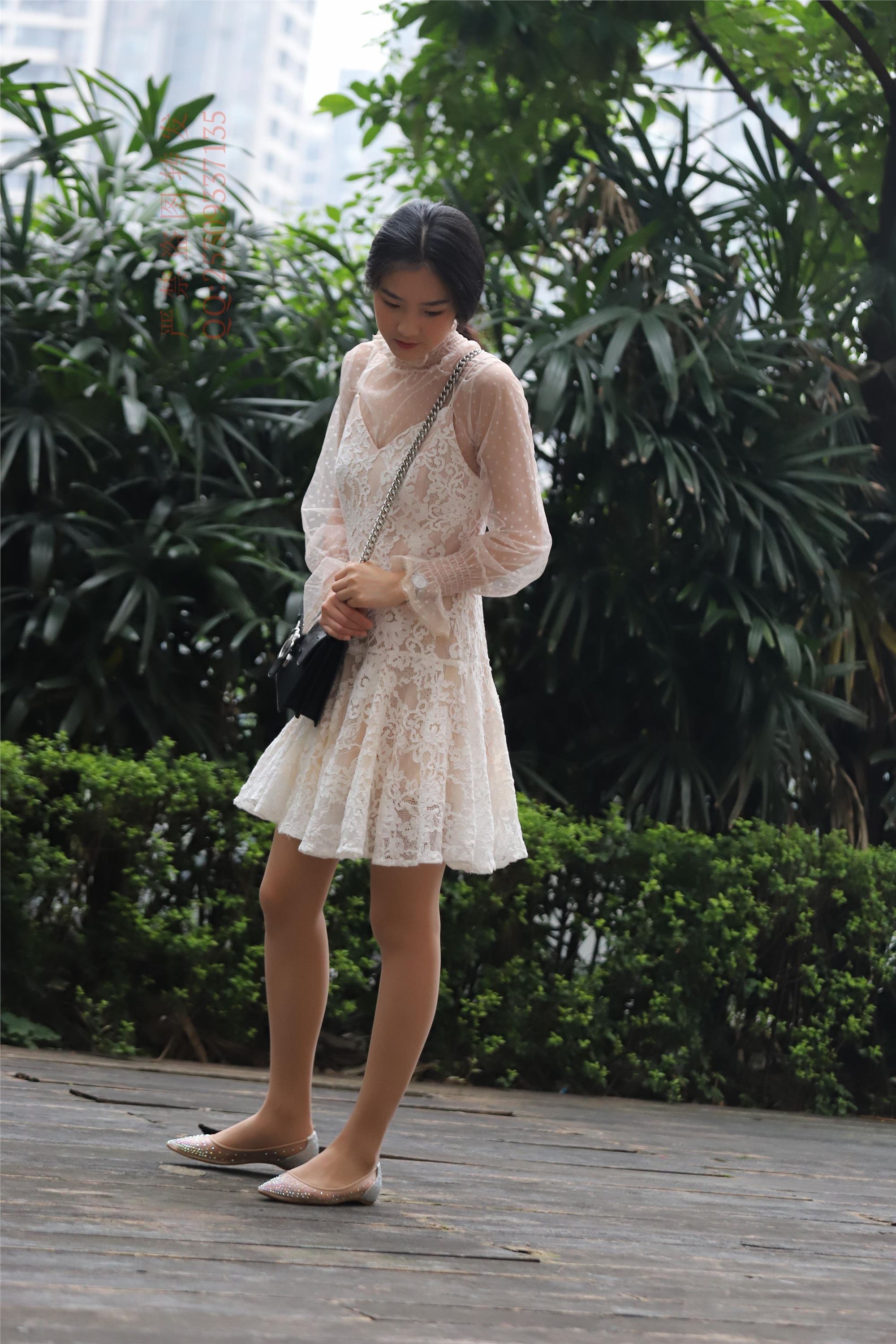 大西瓜套图 2018 7.8月活动模特一服务员户外肉si2