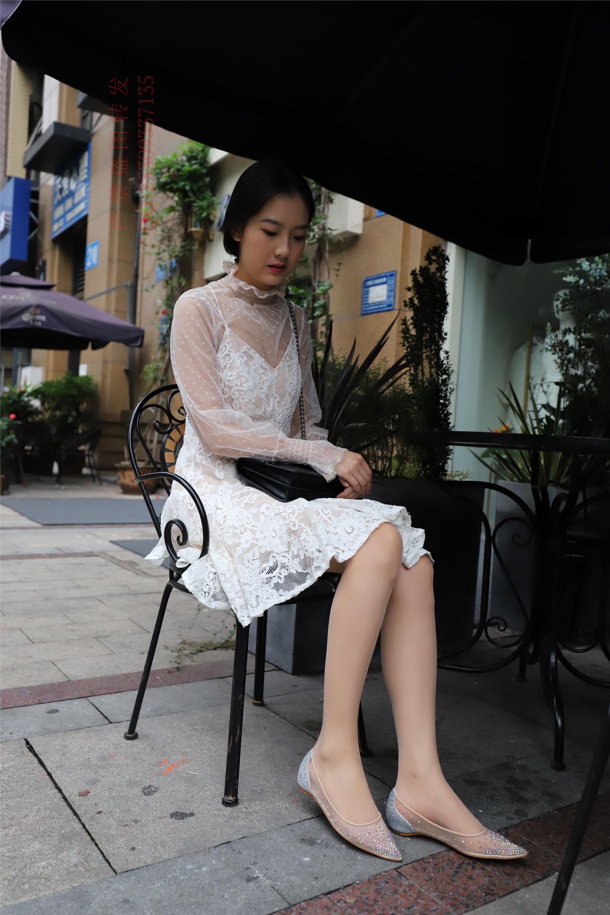 大西瓜套图 2018 7.8月活动模特一服务员户外肉si2