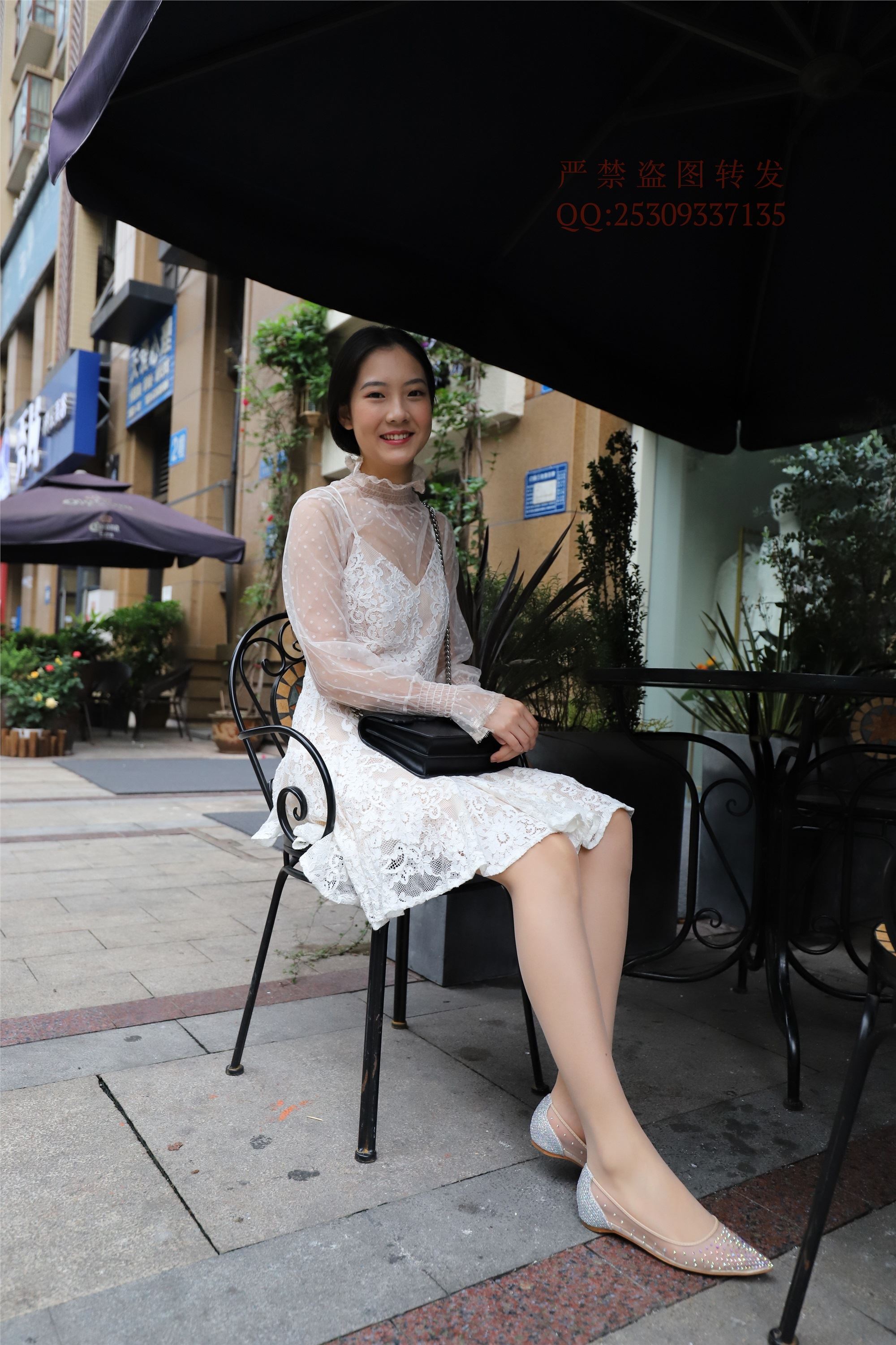 大西瓜套图 2018 7.8月活动模特一服务员户外肉si2