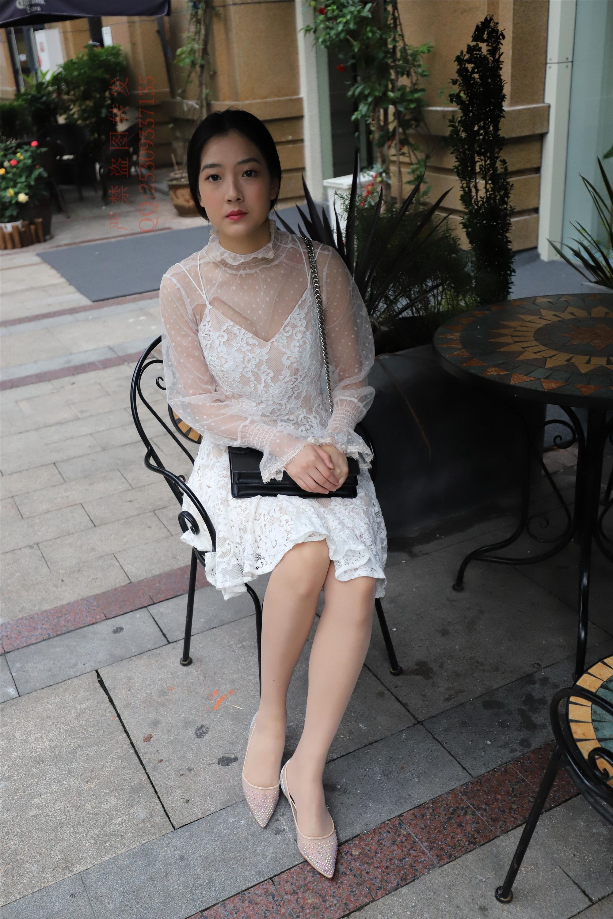 大西瓜套图 2018 7.8月活动模特一服务员户外肉si2