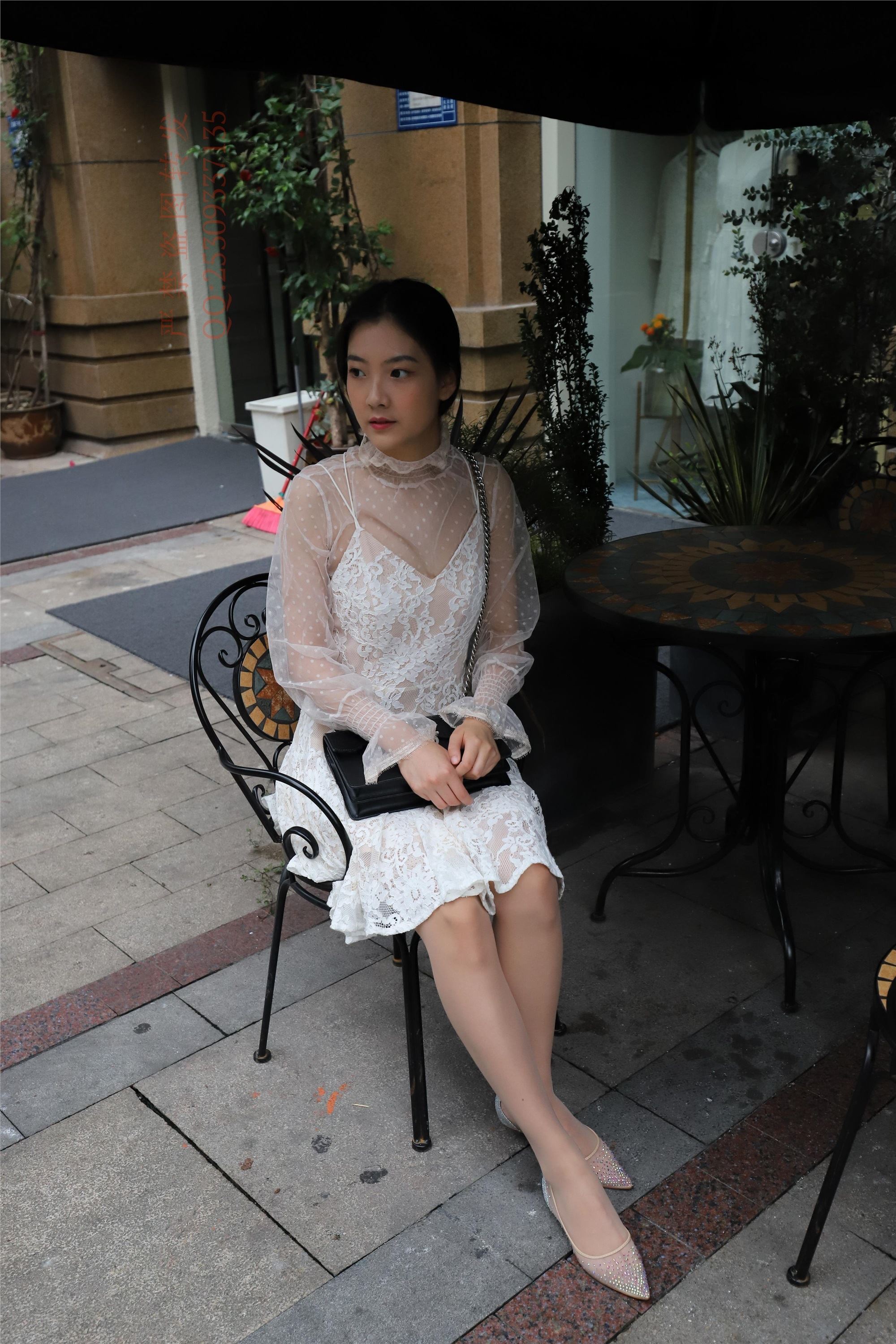 大西瓜套图 2018 7.8月活动模特一服务员户外肉si2