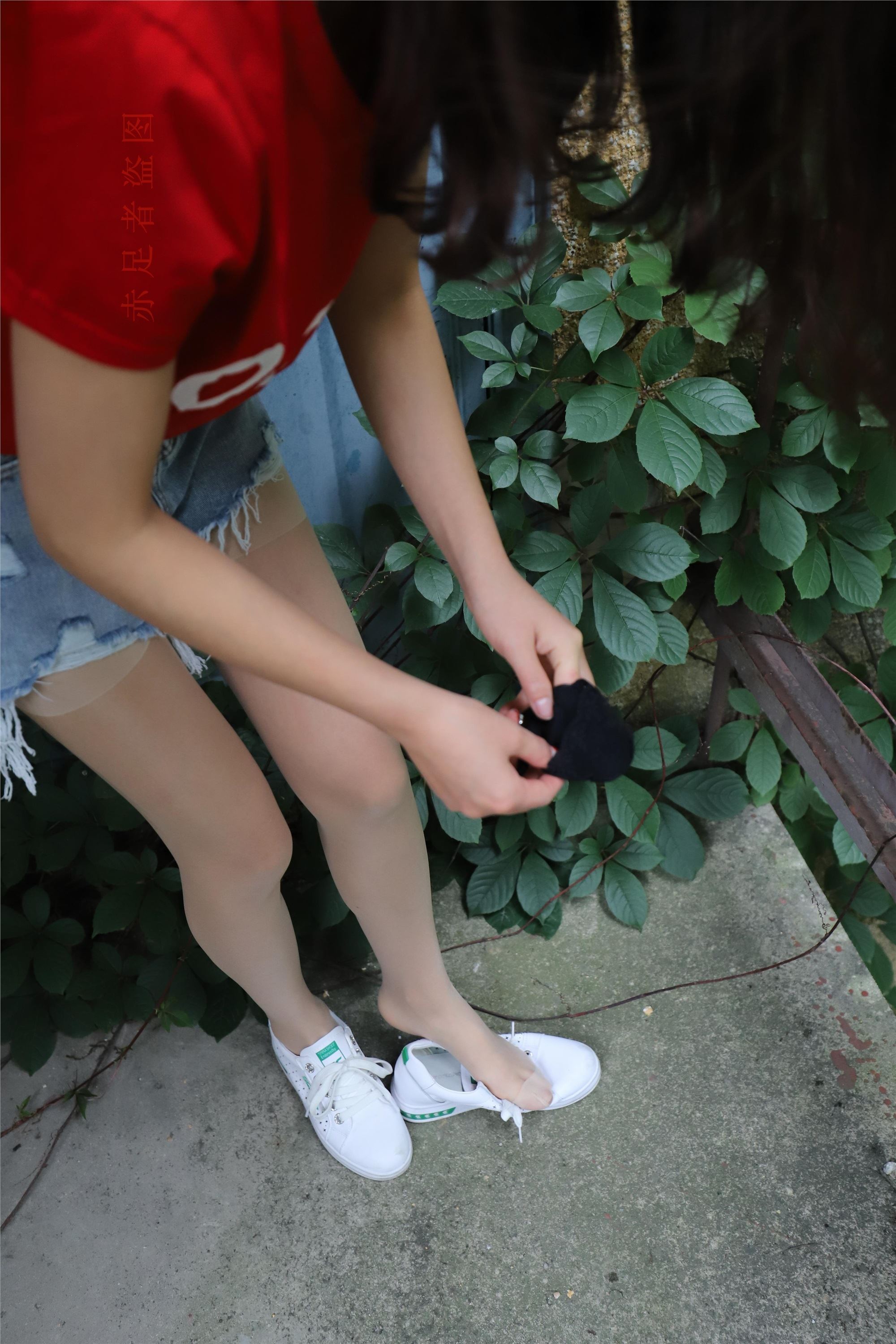 大西瓜套图 2018 6月活动模特1   长si 船袜(两套）1