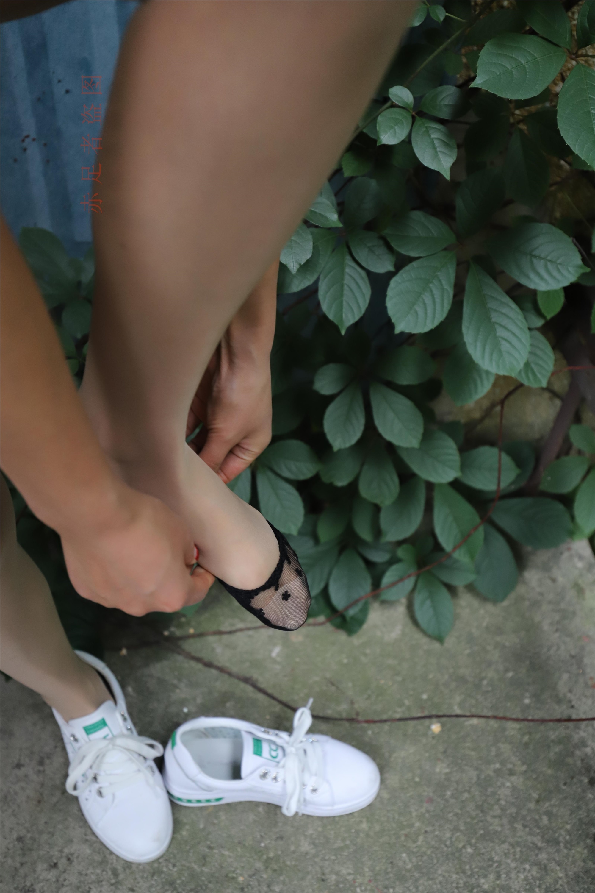 大西瓜套图 2018 6月活动模特1   长si 船袜(两套）1