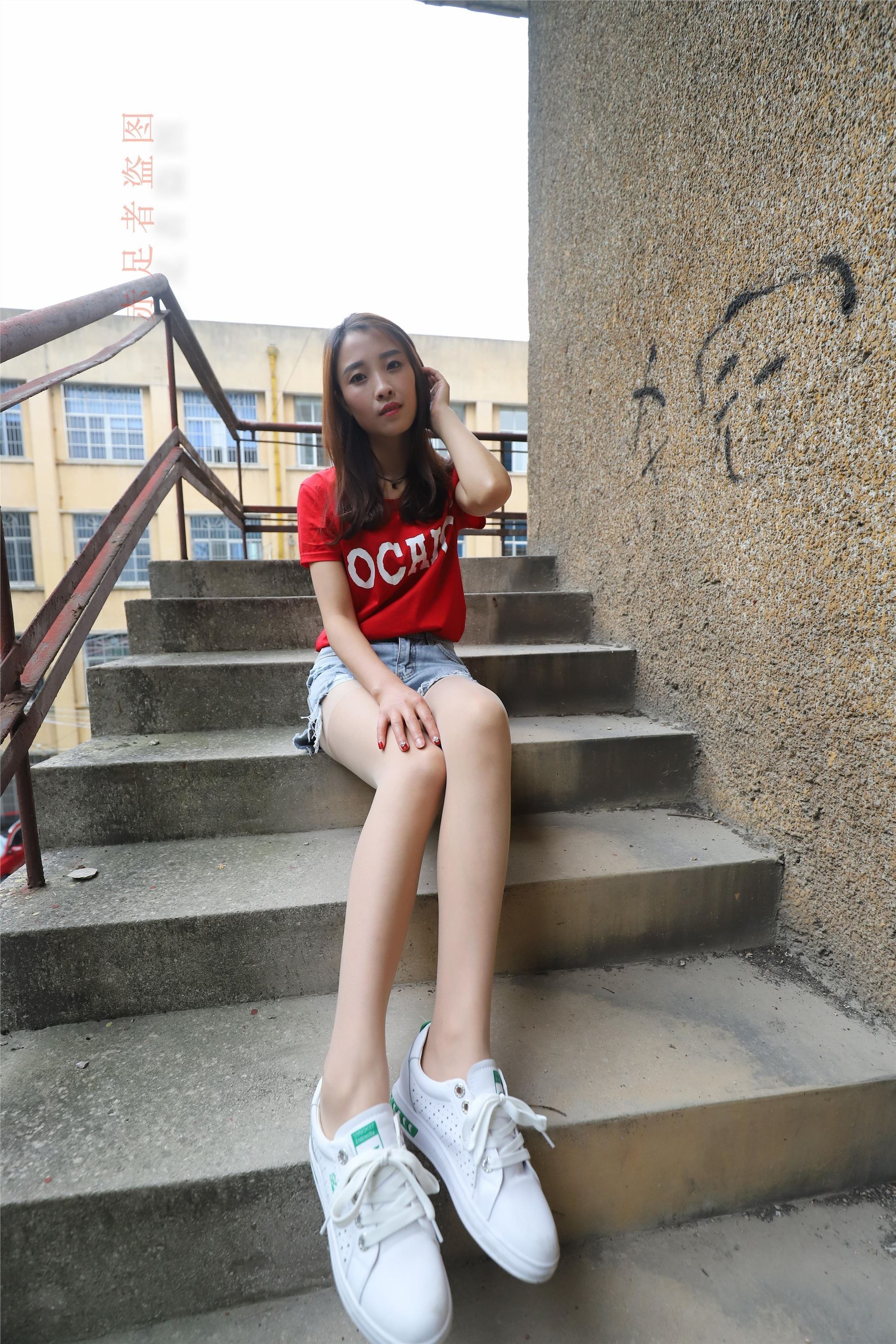 大西瓜套图 2018 6月活动模特1   长si 船袜(两套）1