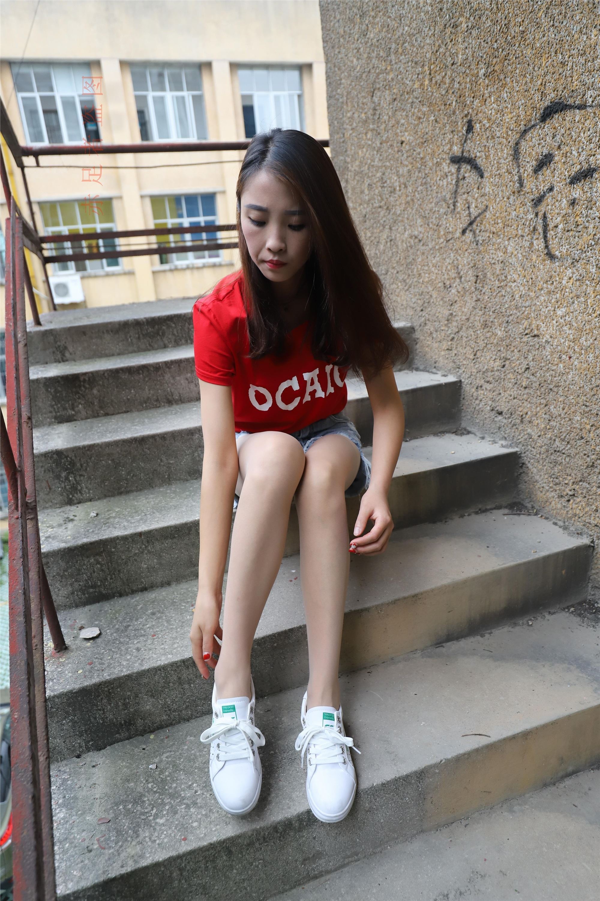 大西瓜套图 2018 6月活动模特1   长si 船袜(两套）1