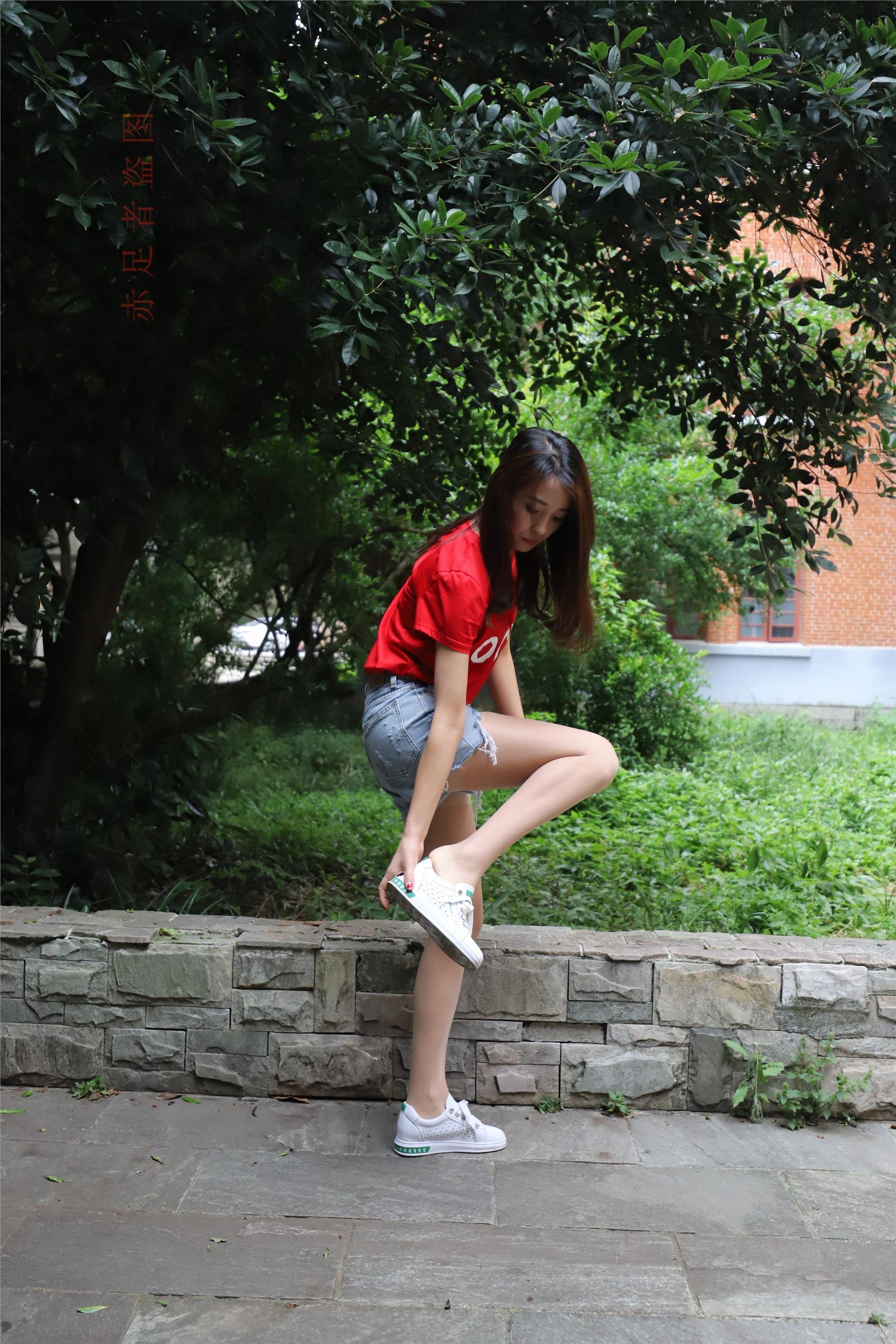 大西瓜套图 2018 6月活动模特1   长si 船袜(两套）1