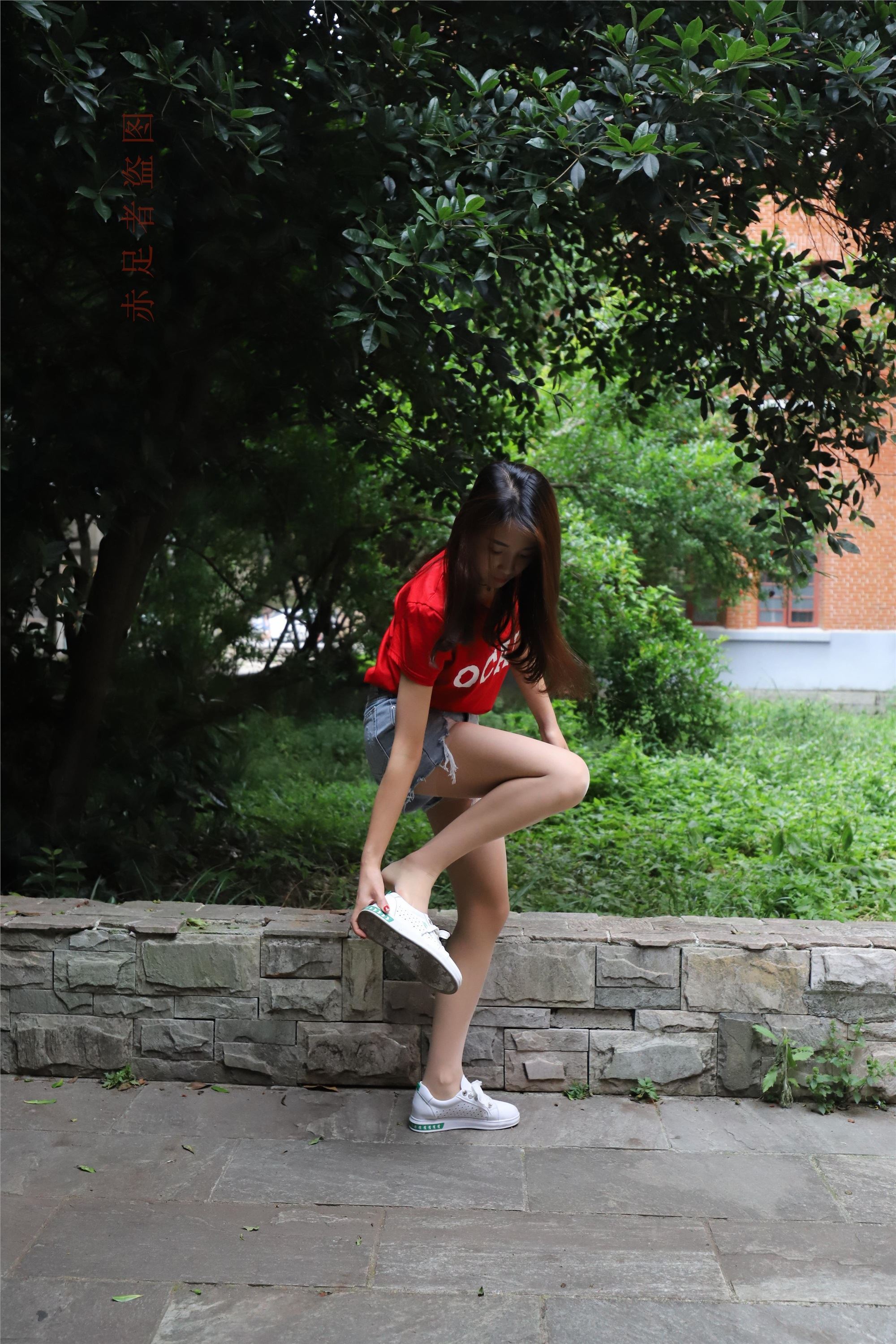 大西瓜套图 2018 6月活动模特1   长si 船袜(两套）1