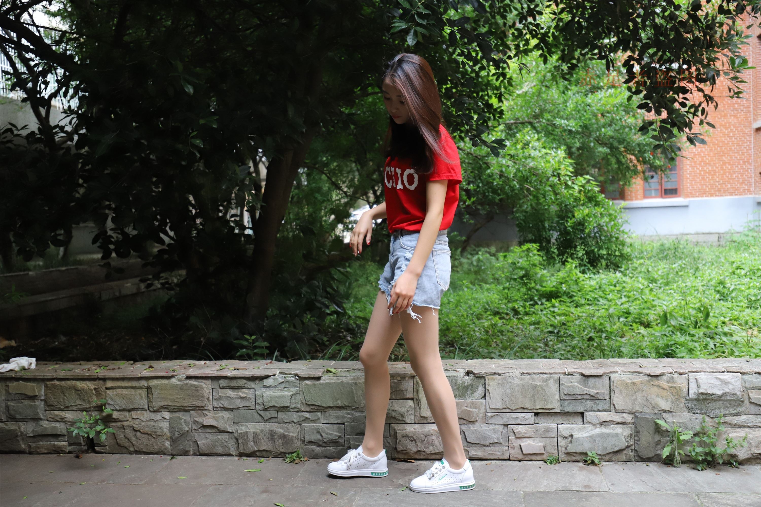 大西瓜套图 2018 6月活动模特1   长si 船袜(两套）1