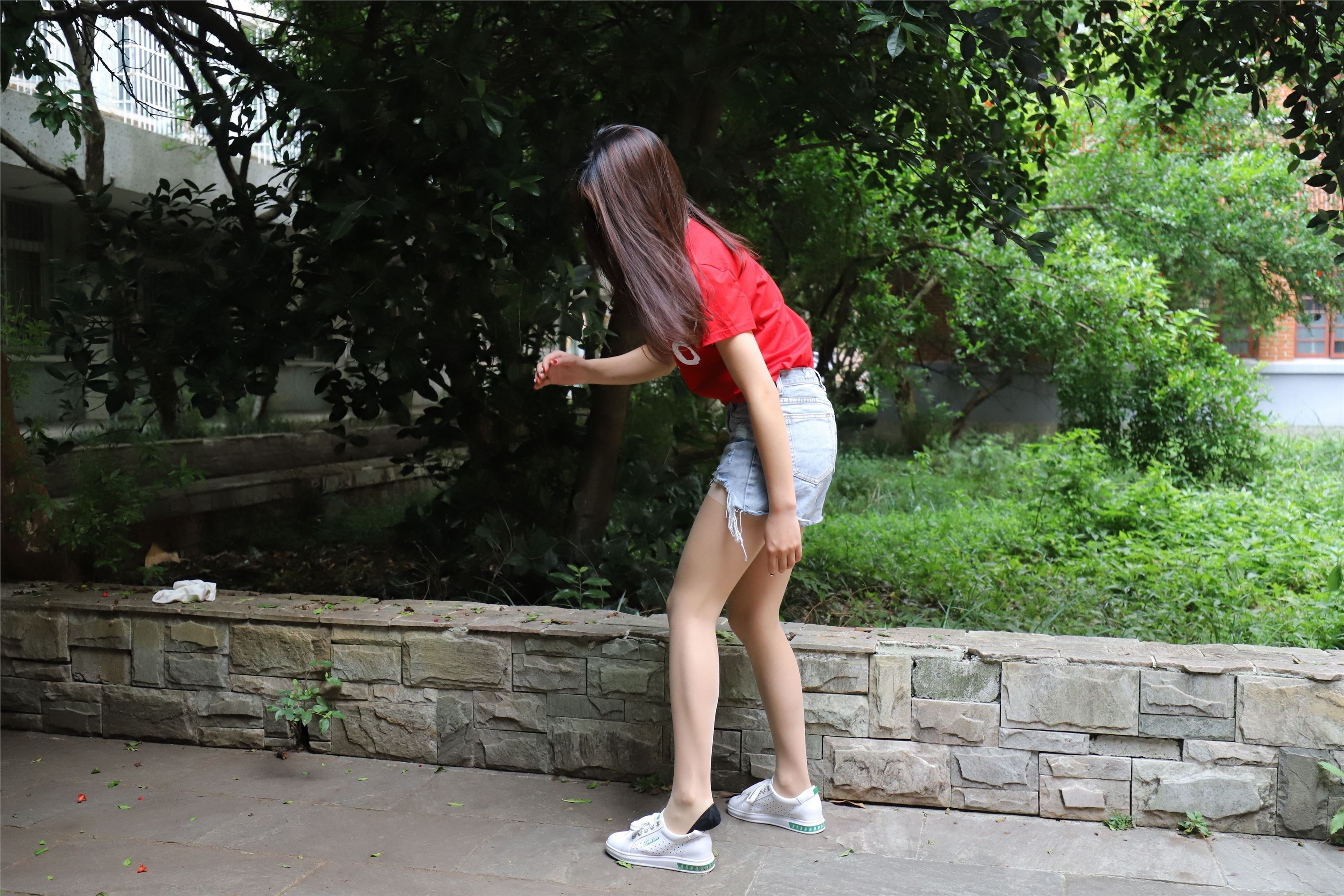 大西瓜套图 2018 6月活动模特1   长si 船袜(两套）1