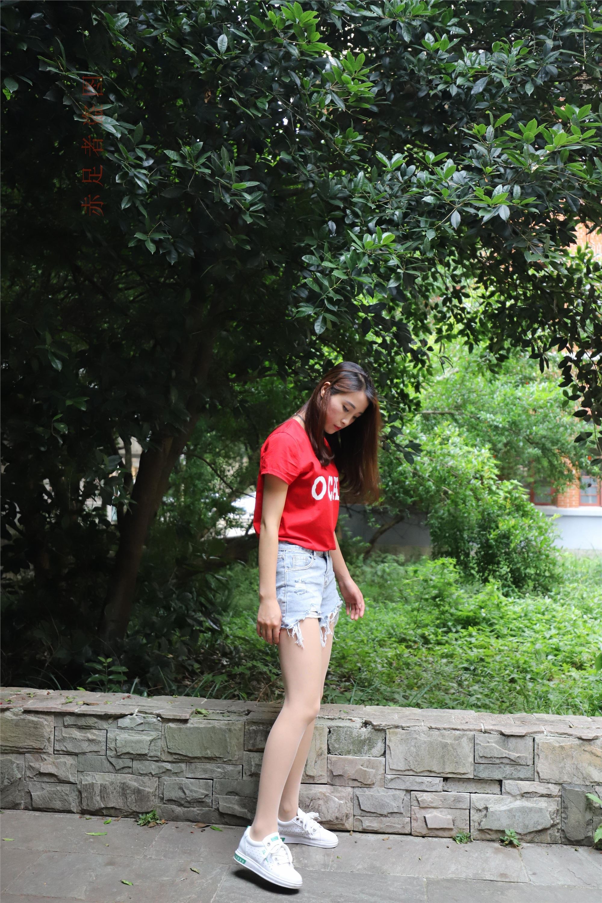 大西瓜套图 2018 6月活动模特1   长si 船袜(两套）1