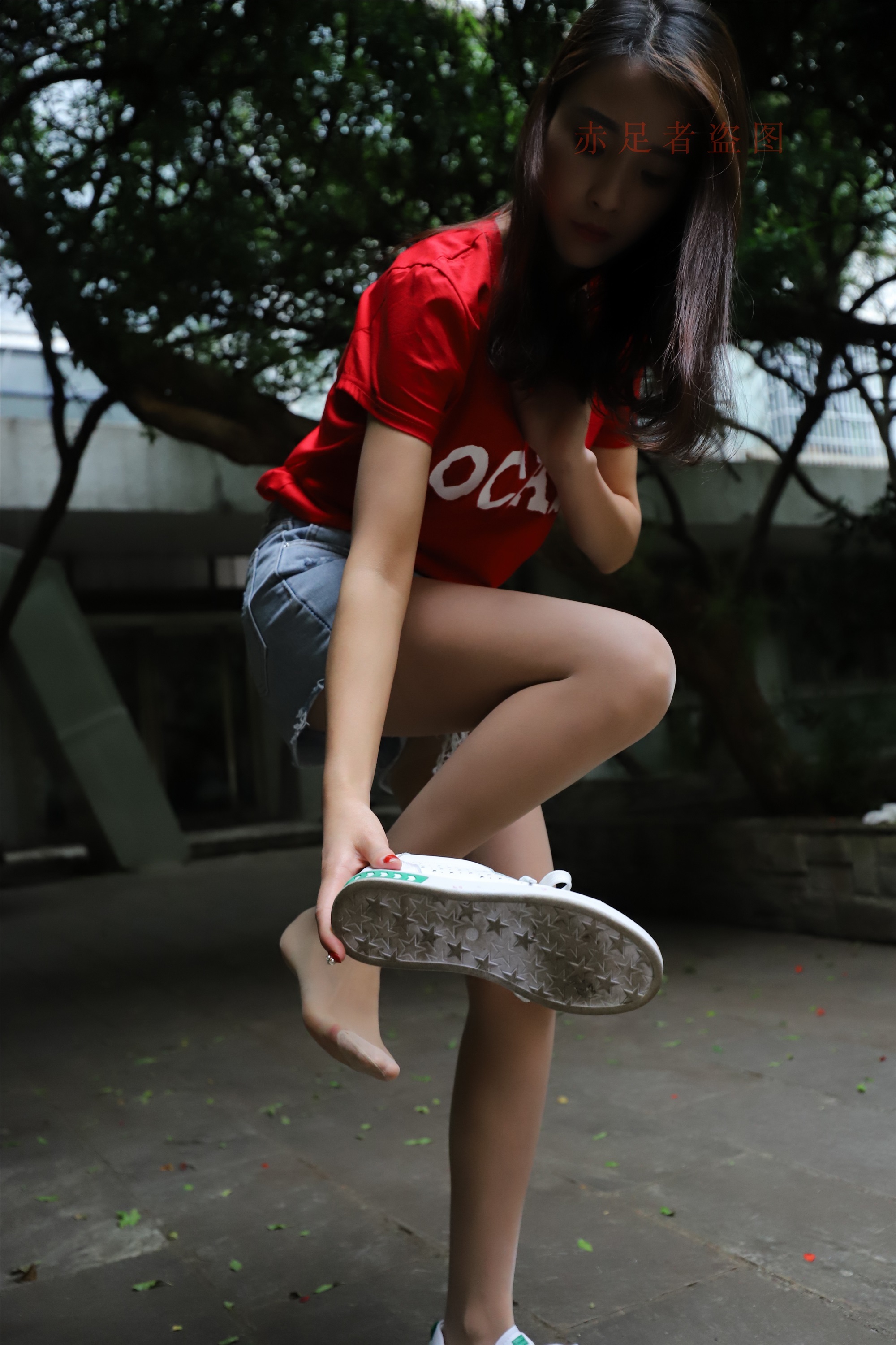 大西瓜套图 2018 6月活动模特1   长si 船袜(两套）1