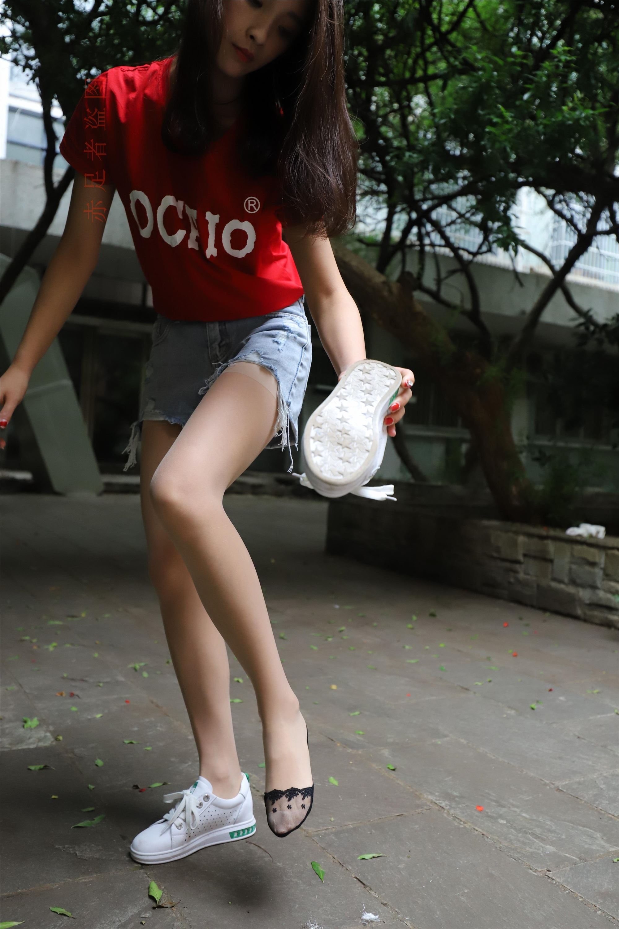 大西瓜套图 2018 6月活动模特1   长si 船袜(两套）1