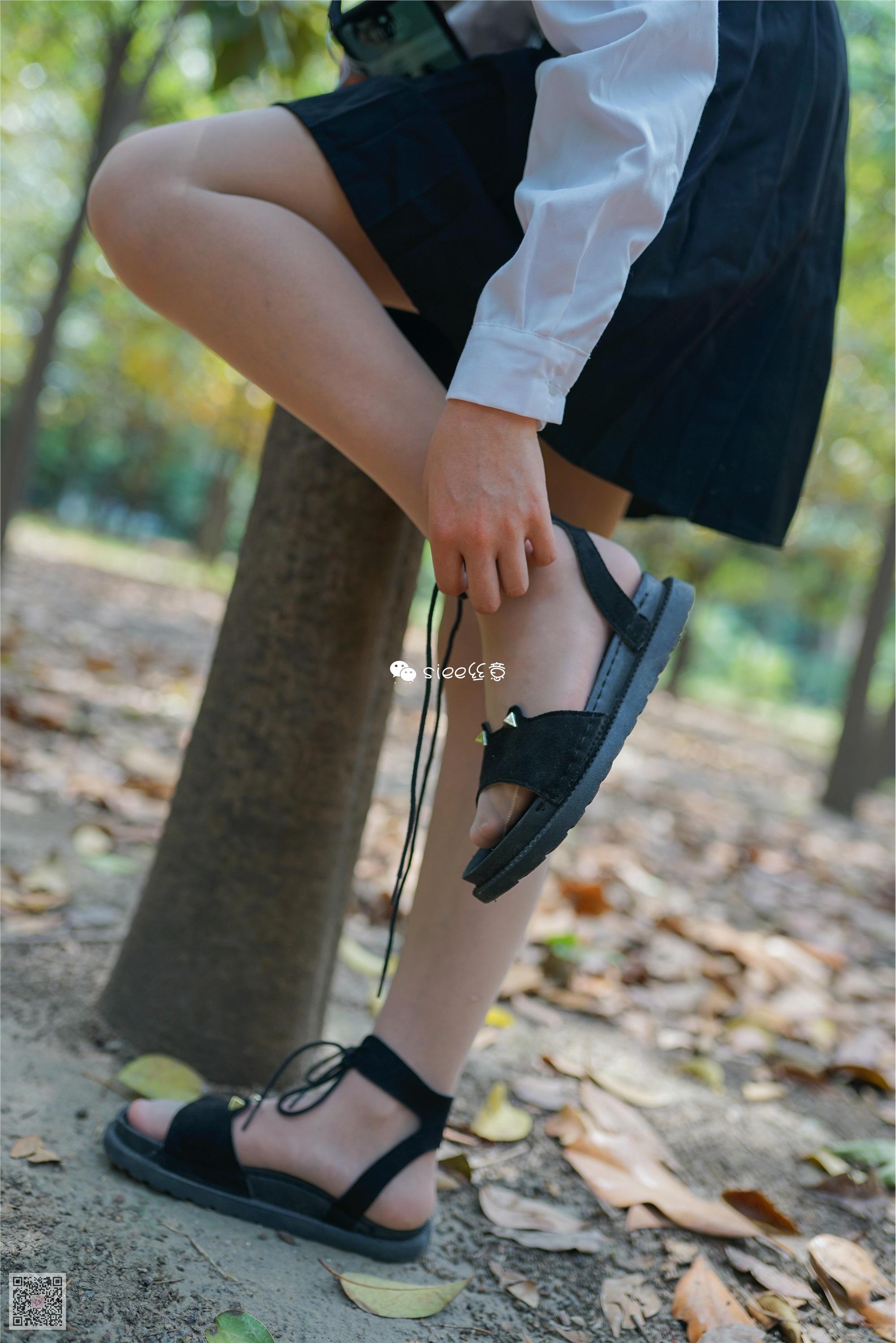 SIEE丝意  No.308 沐萱 小树林的秘密