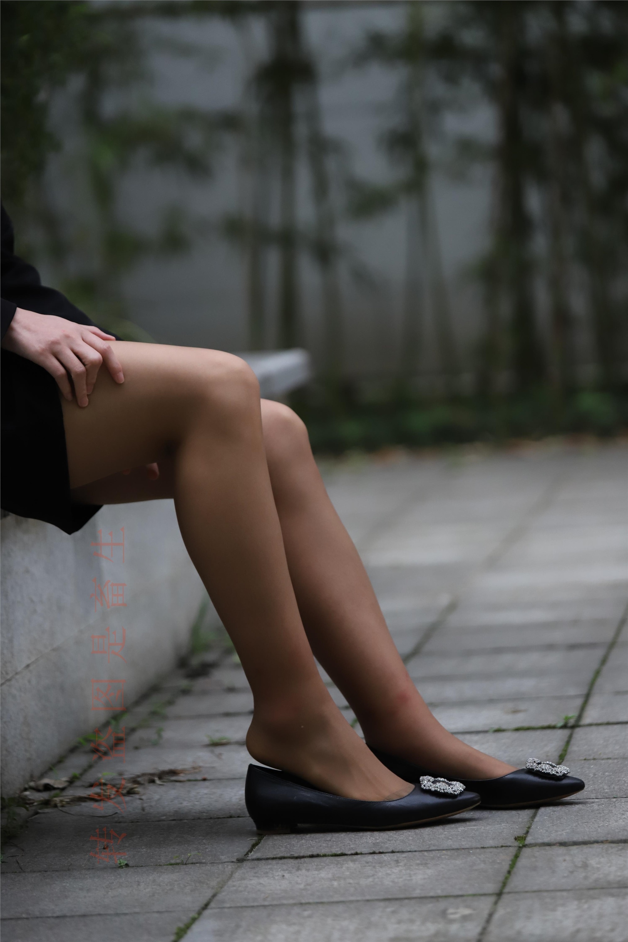 大西瓜套图 2018 4月活动 模特二 职业装薄灰