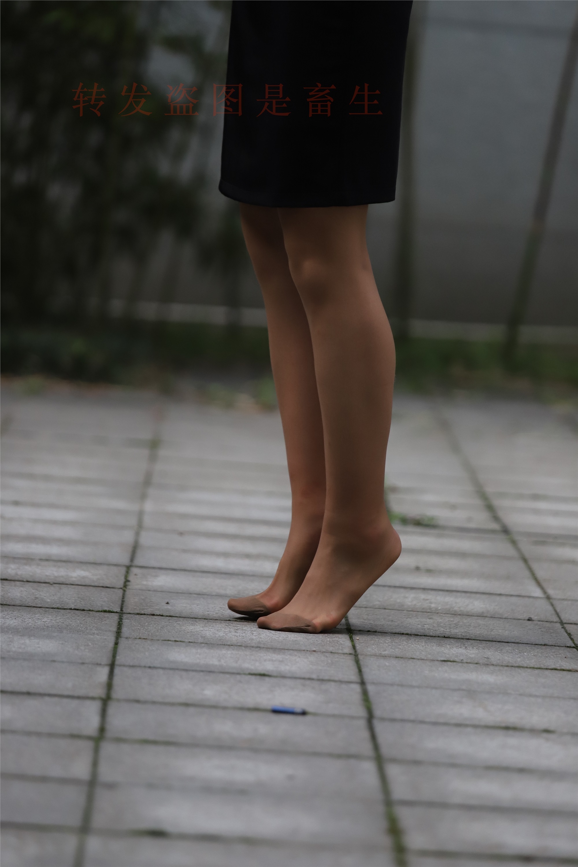 大西瓜套图 2018 4月活动 模特二 职业装薄灰