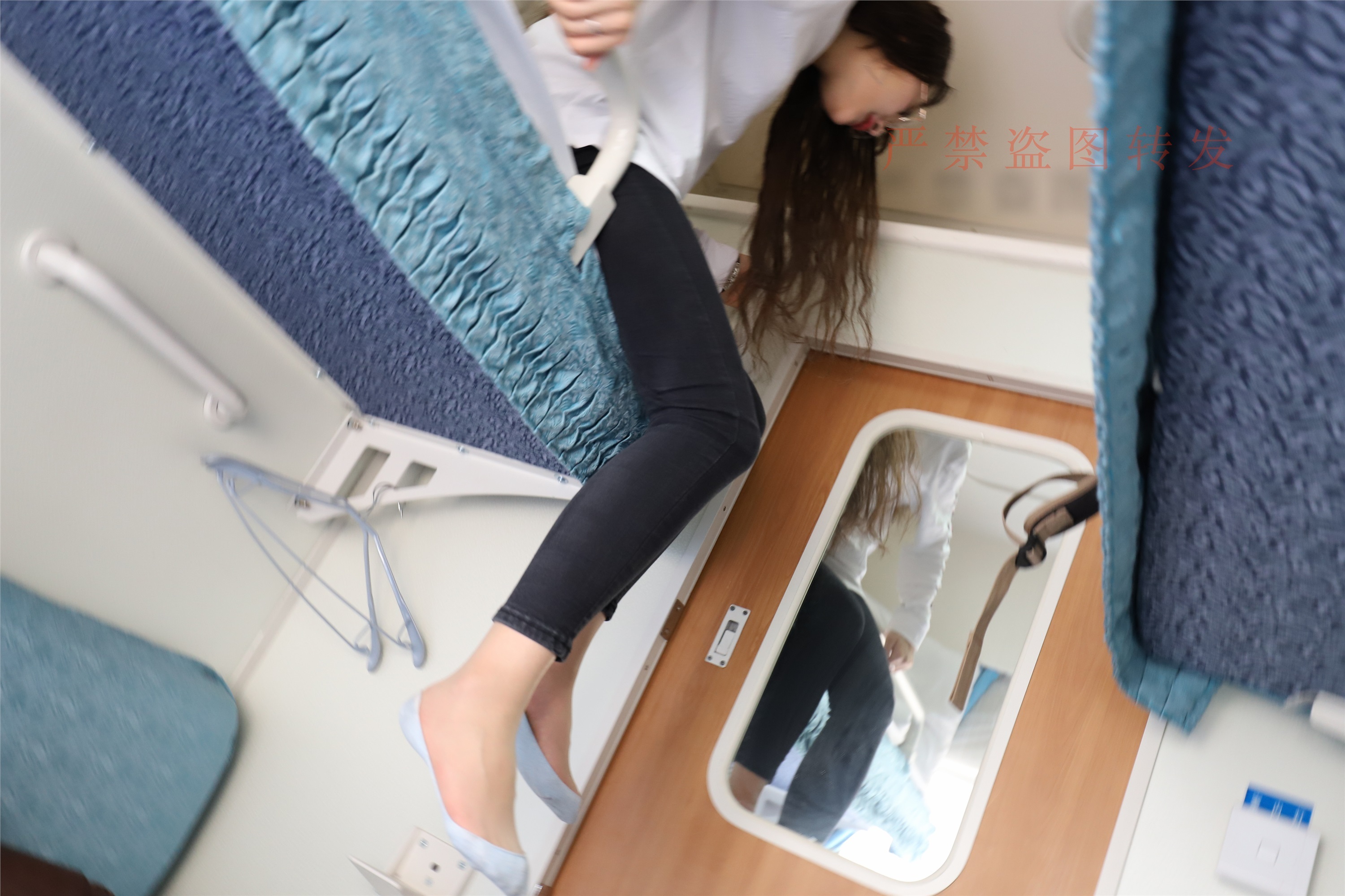 大西瓜套图 2018 5月活动 模特1 船袜1