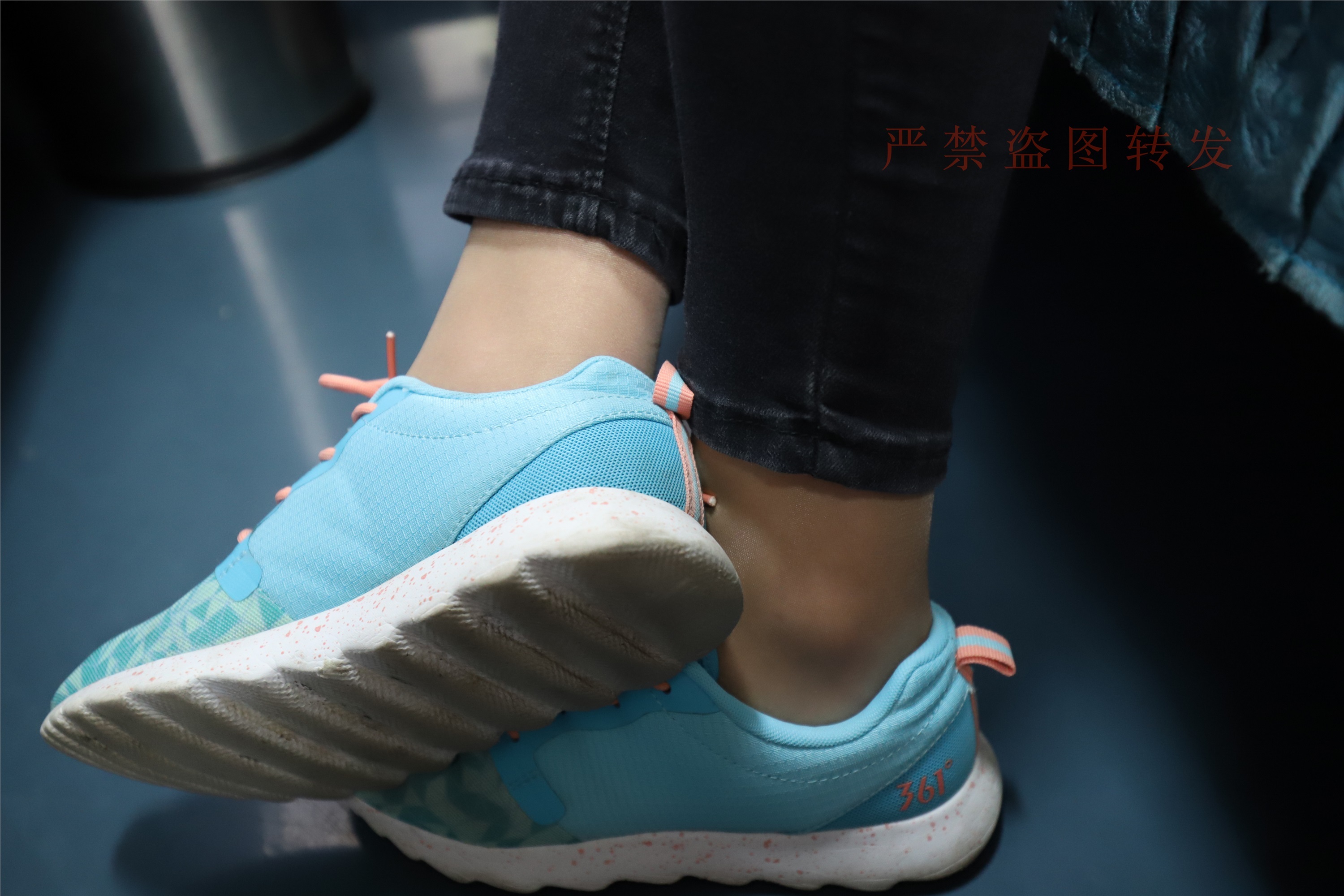 大西瓜套图 2018 5月活动 模特1 船袜1