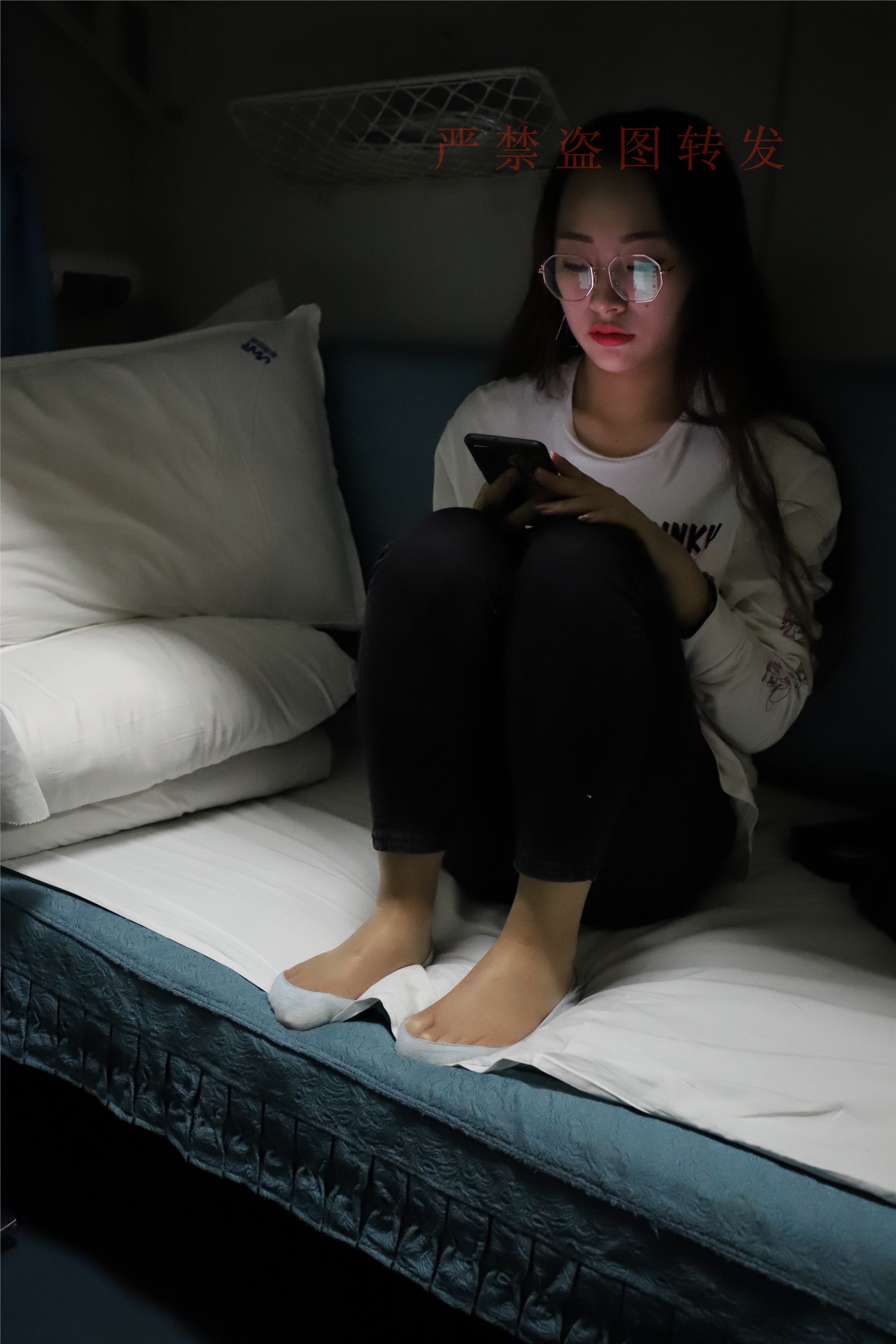 大西瓜套图 2018 5月活动 模特1 船袜1