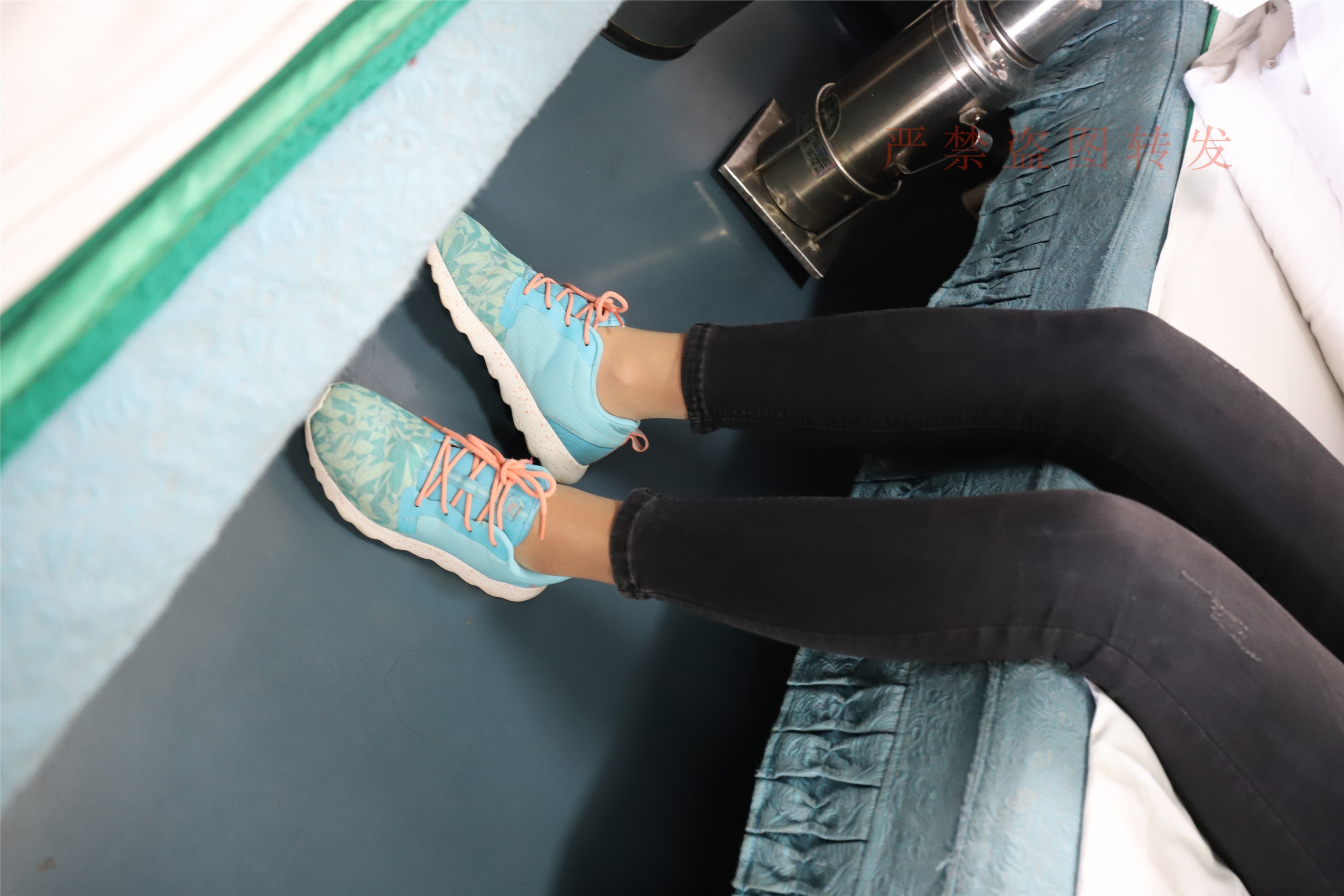 大西瓜套图 2018 5月活动 模特1 船袜1