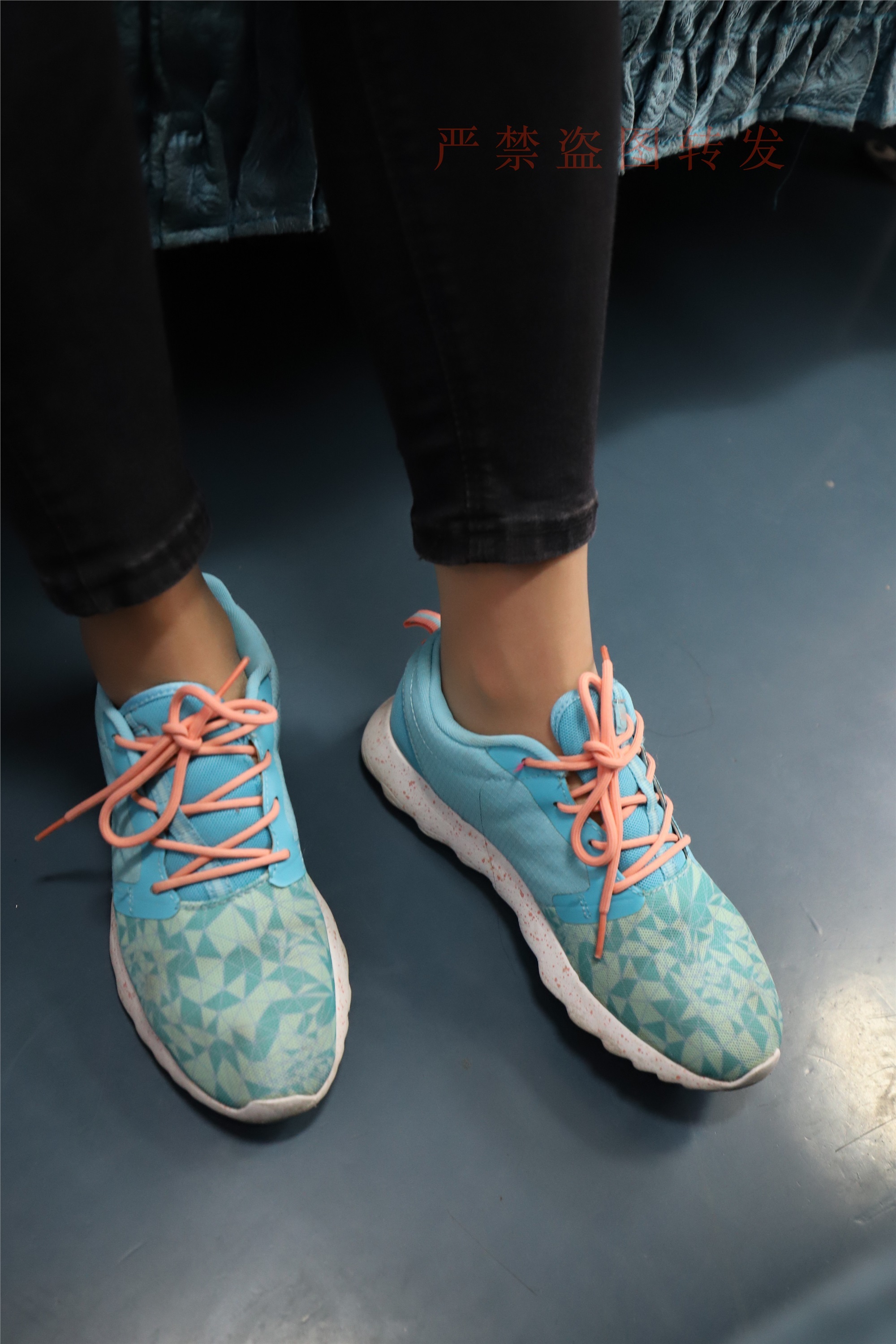 大西瓜套图 2018 5月活动 模特1 船袜1