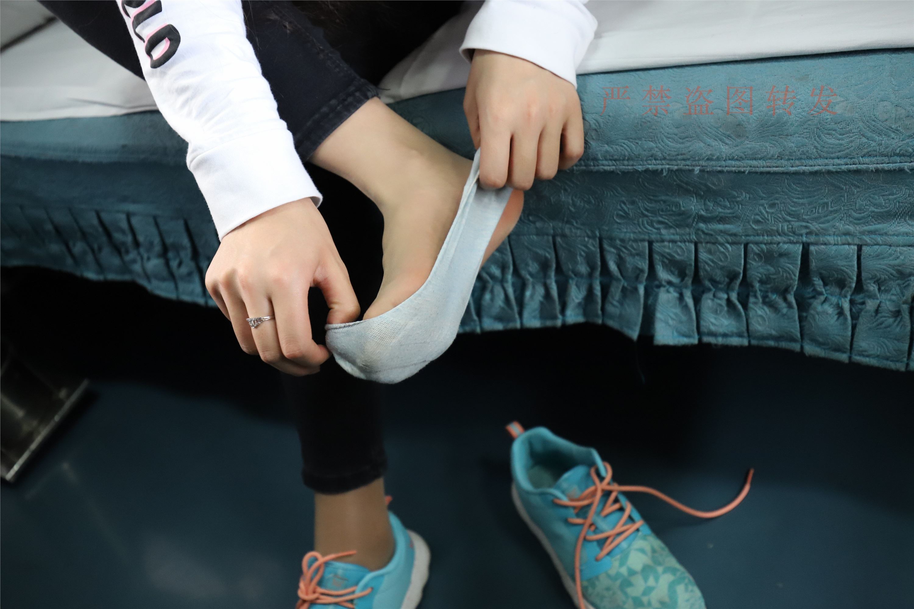 大西瓜套图 2018 5月活动 模特1 船袜1