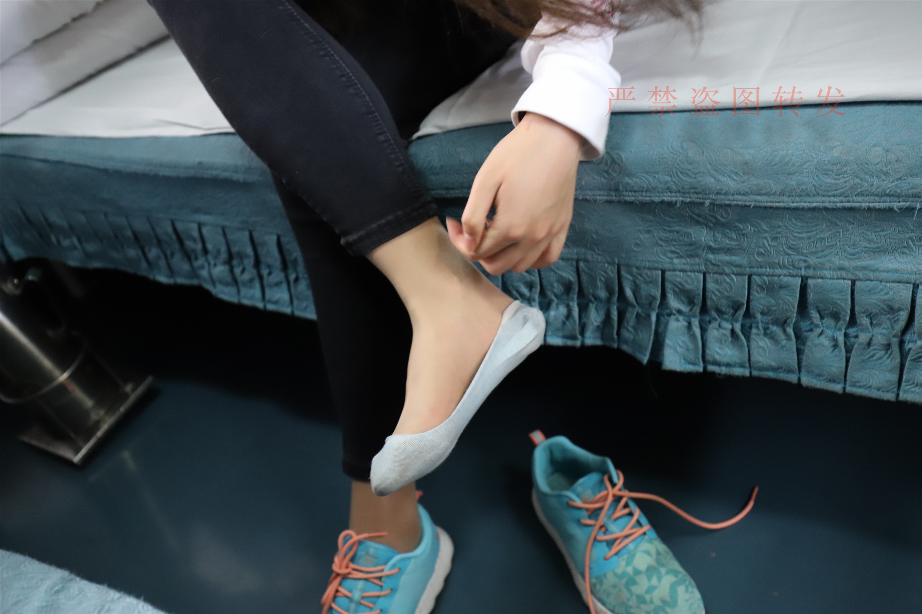 大西瓜套图 2018 5月活动 模特1 船袜1