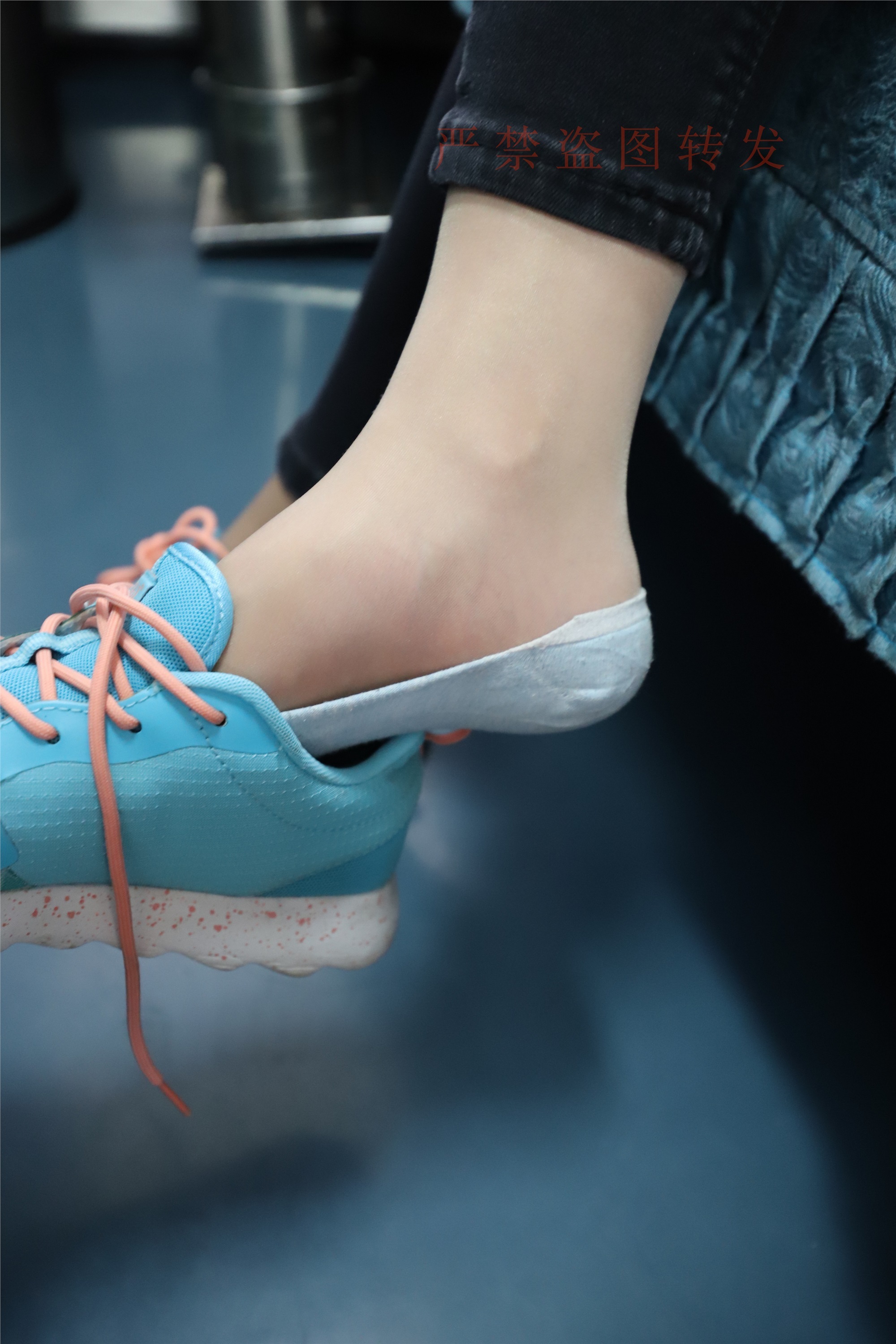 大西瓜套图 2018 5月活动 模特1 船袜1