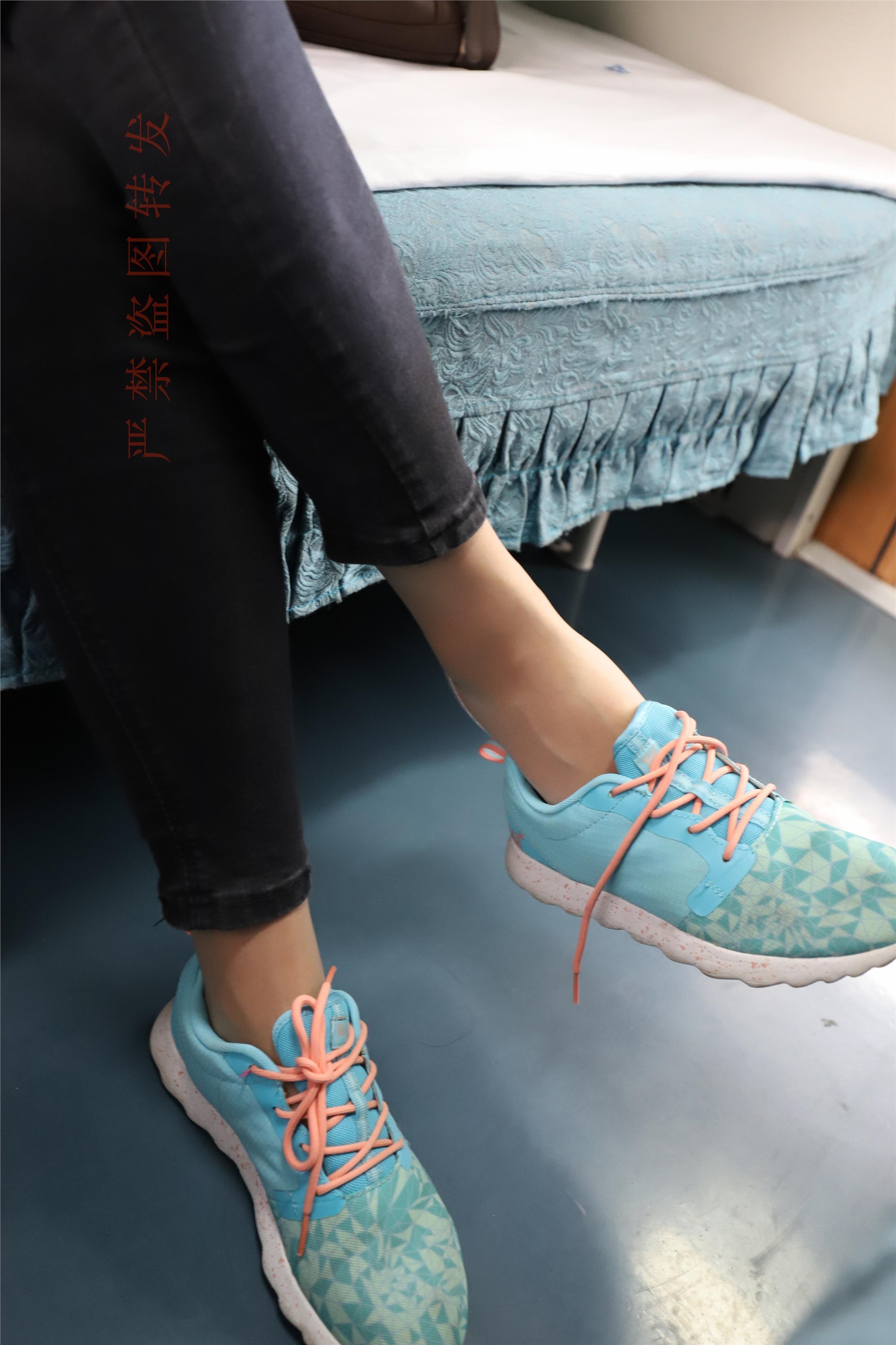 大西瓜套图 2018 5月活动 模特1 船袜1