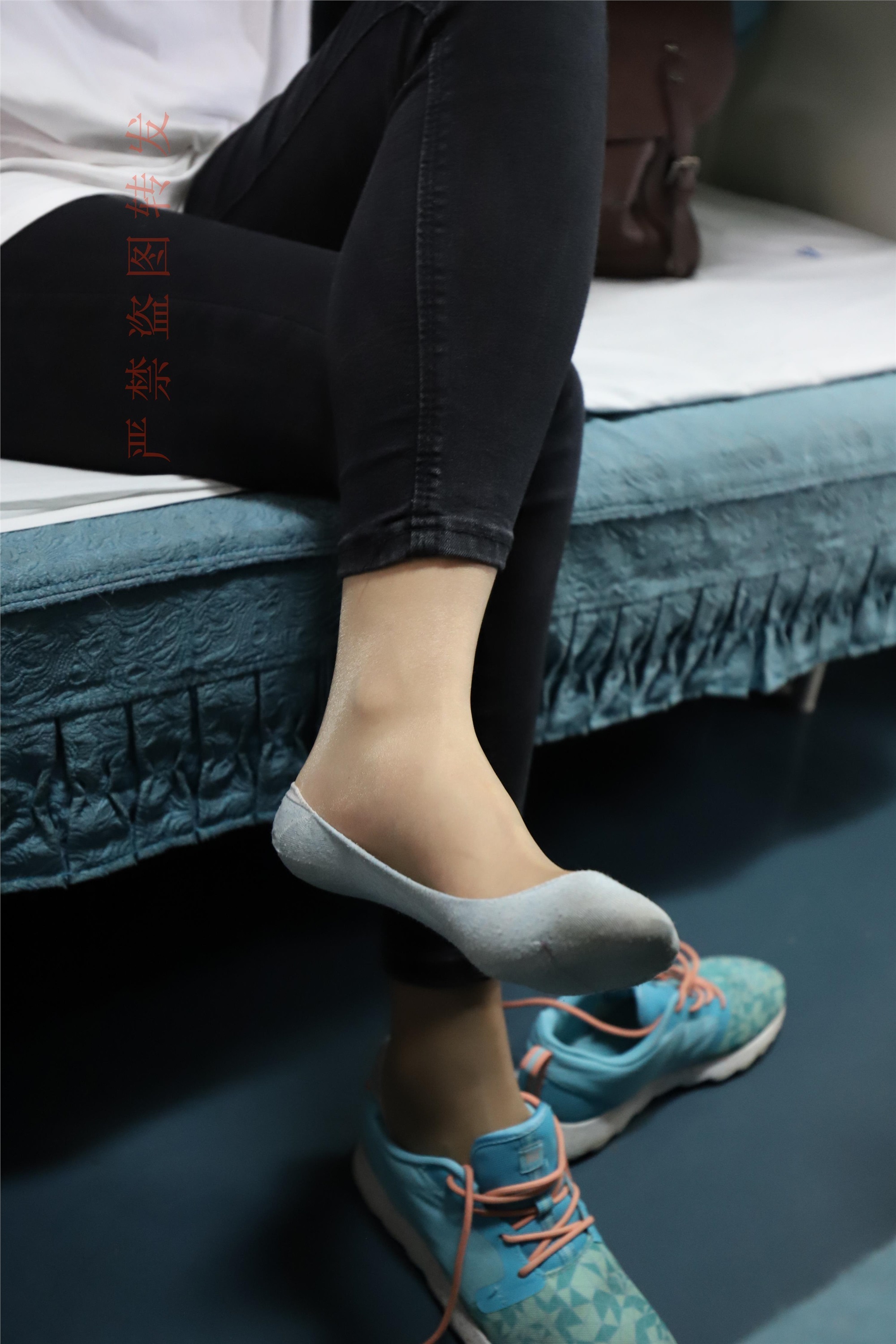 大西瓜套图 2018 5月活动 模特1 船袜1